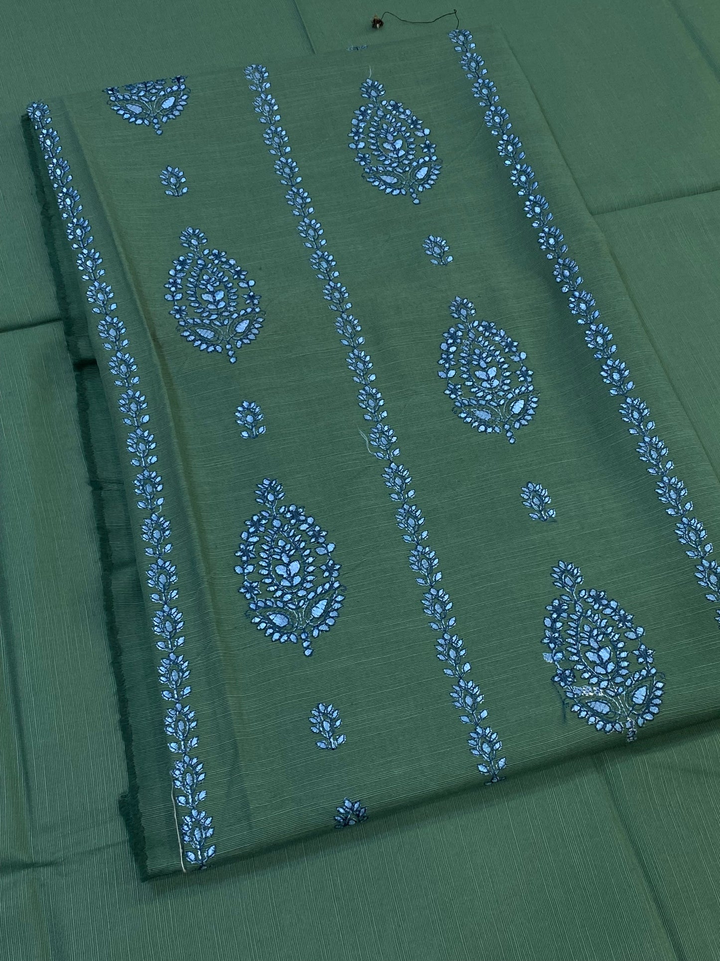 2pc Khaddar Embroidery