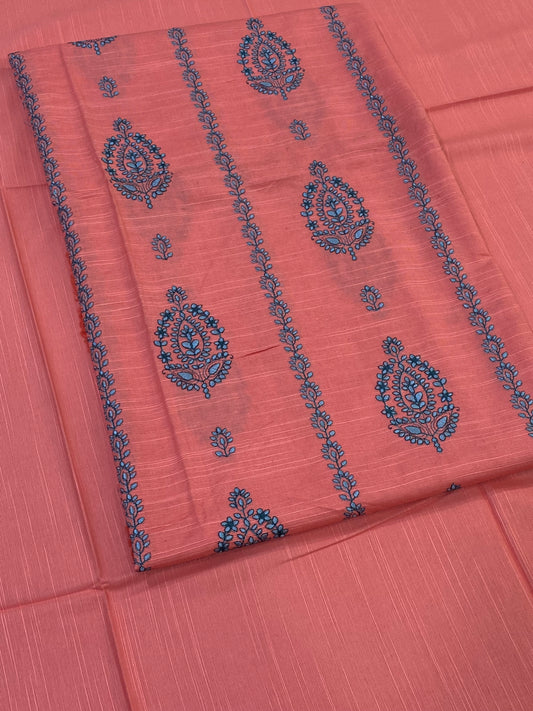 2pc Khaddar Embroidery