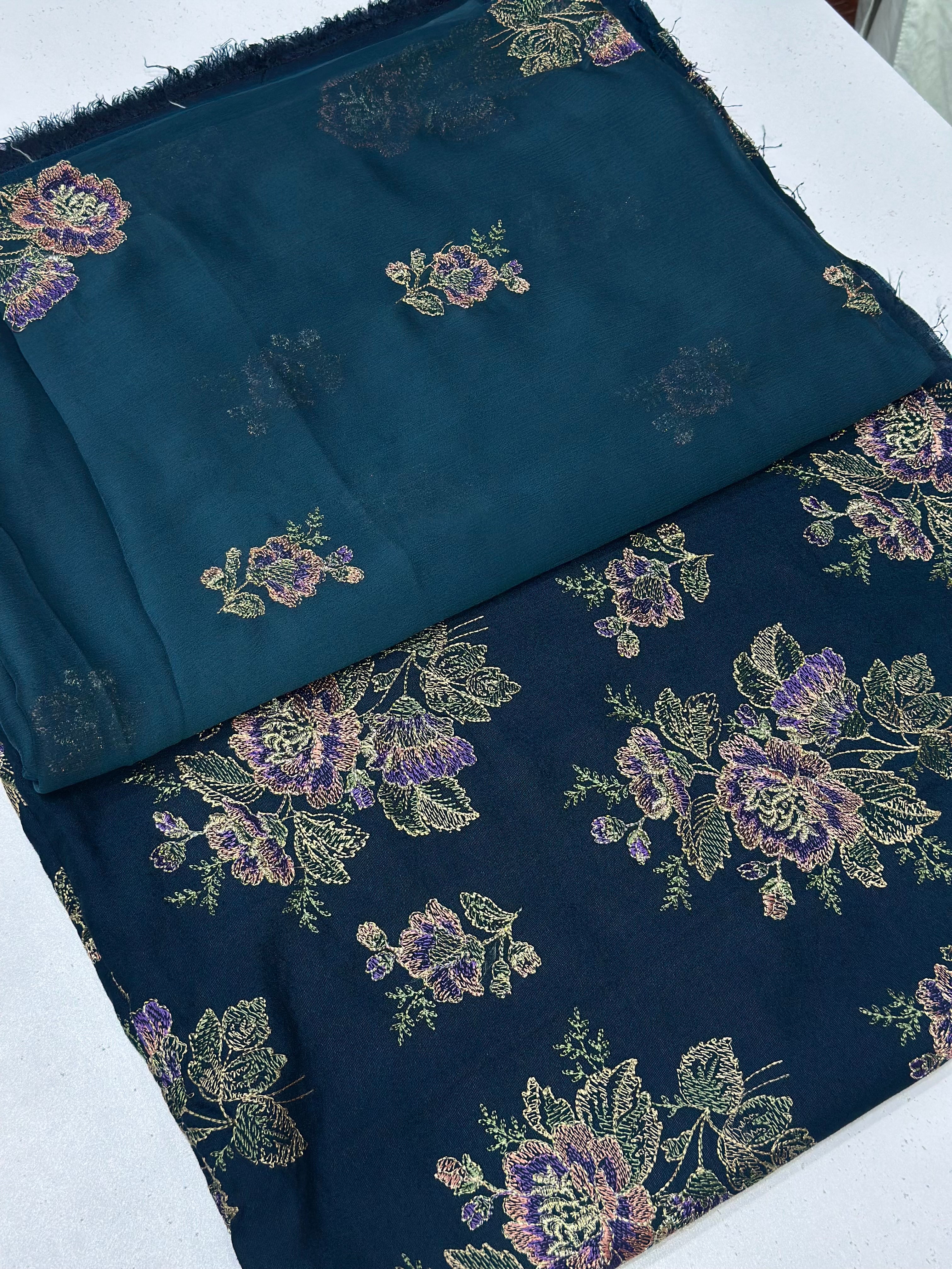 3pc karnadi Embroidery