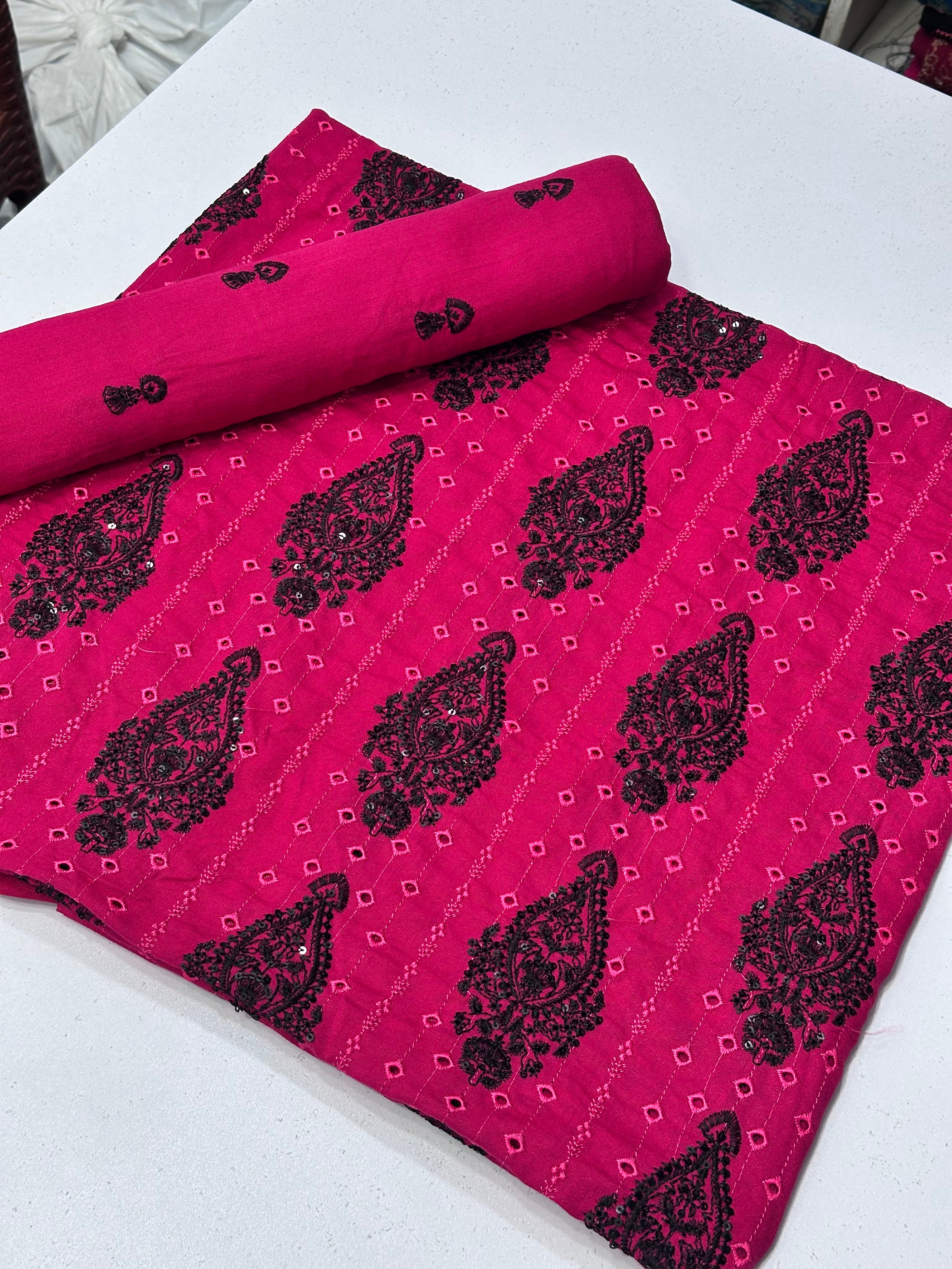 2pc Karandi Embroidery