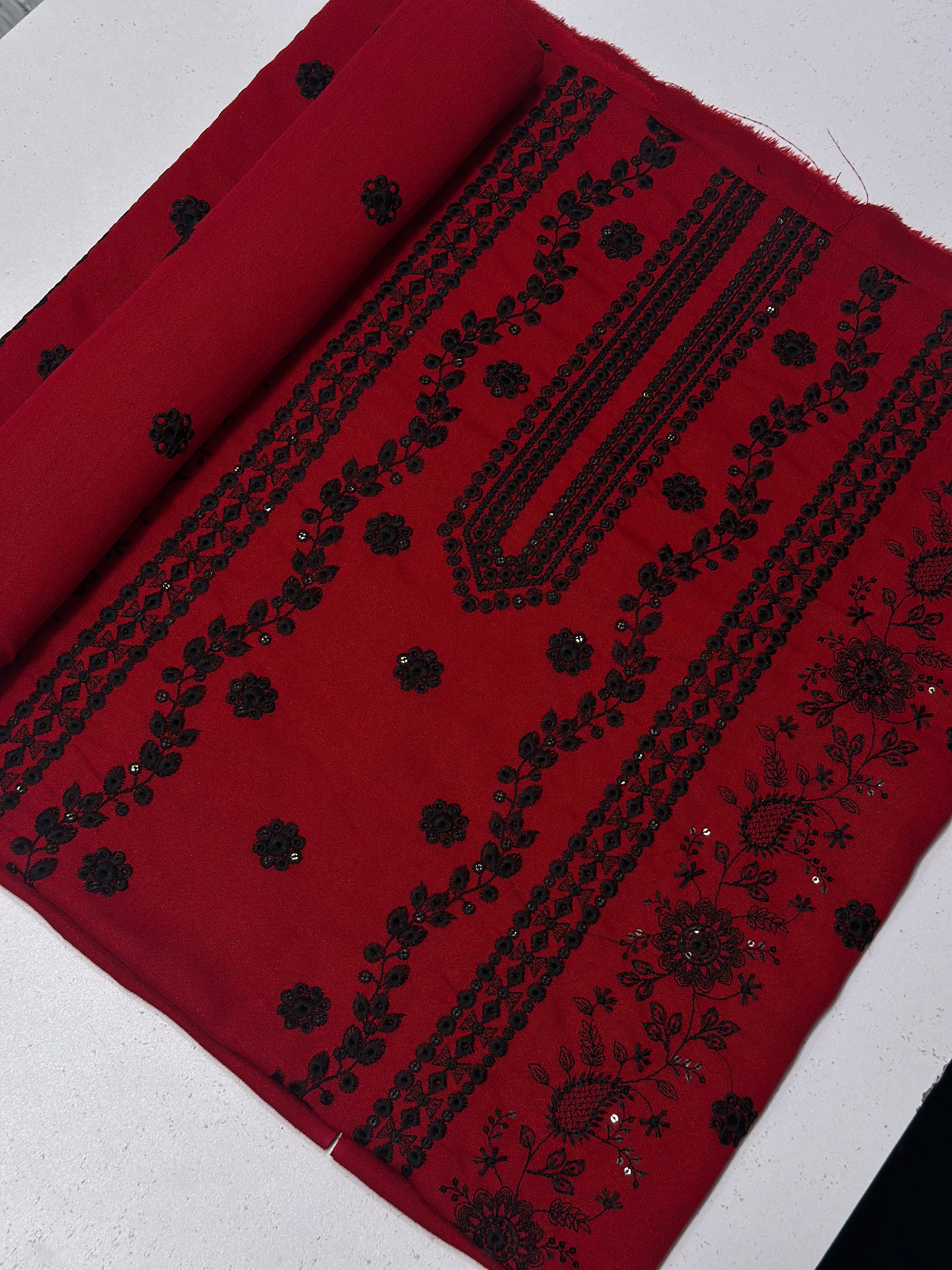 2pc Karandi Embroidery