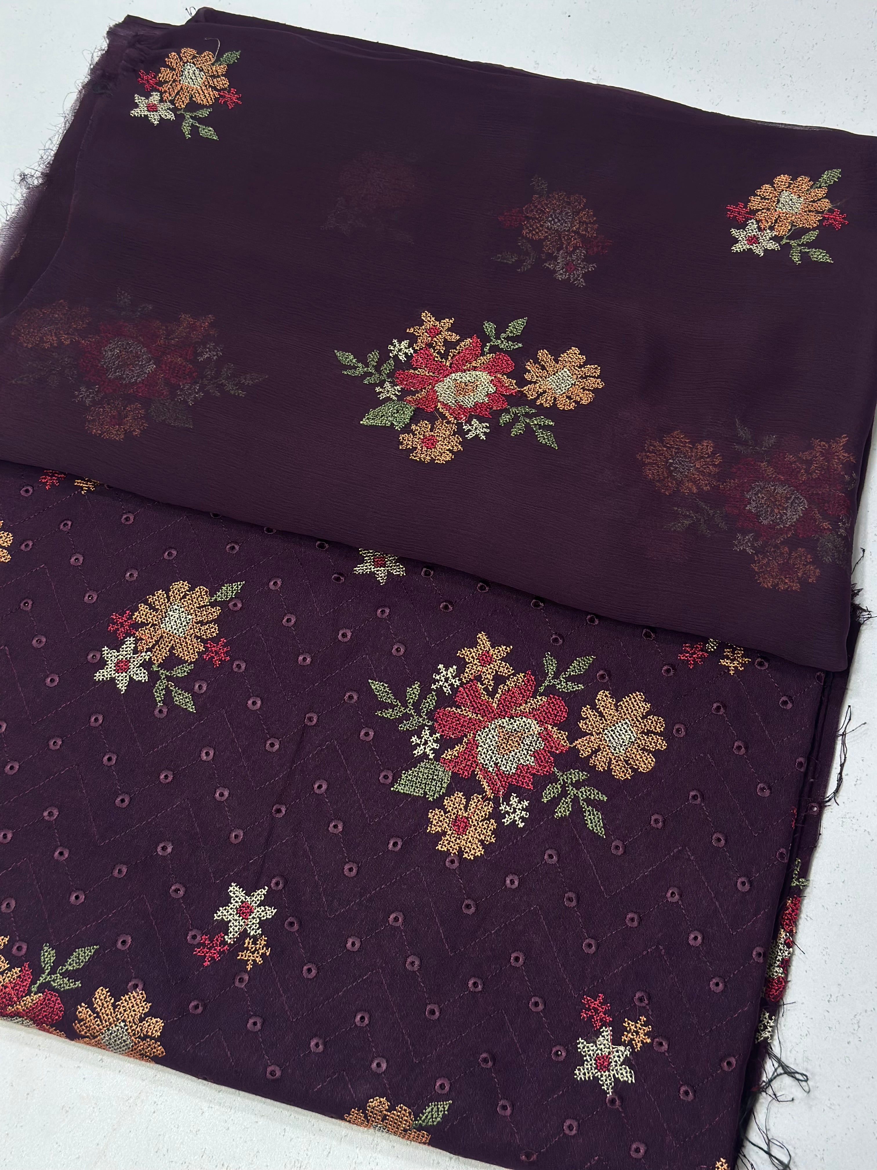 3pc karnadi Embroidery