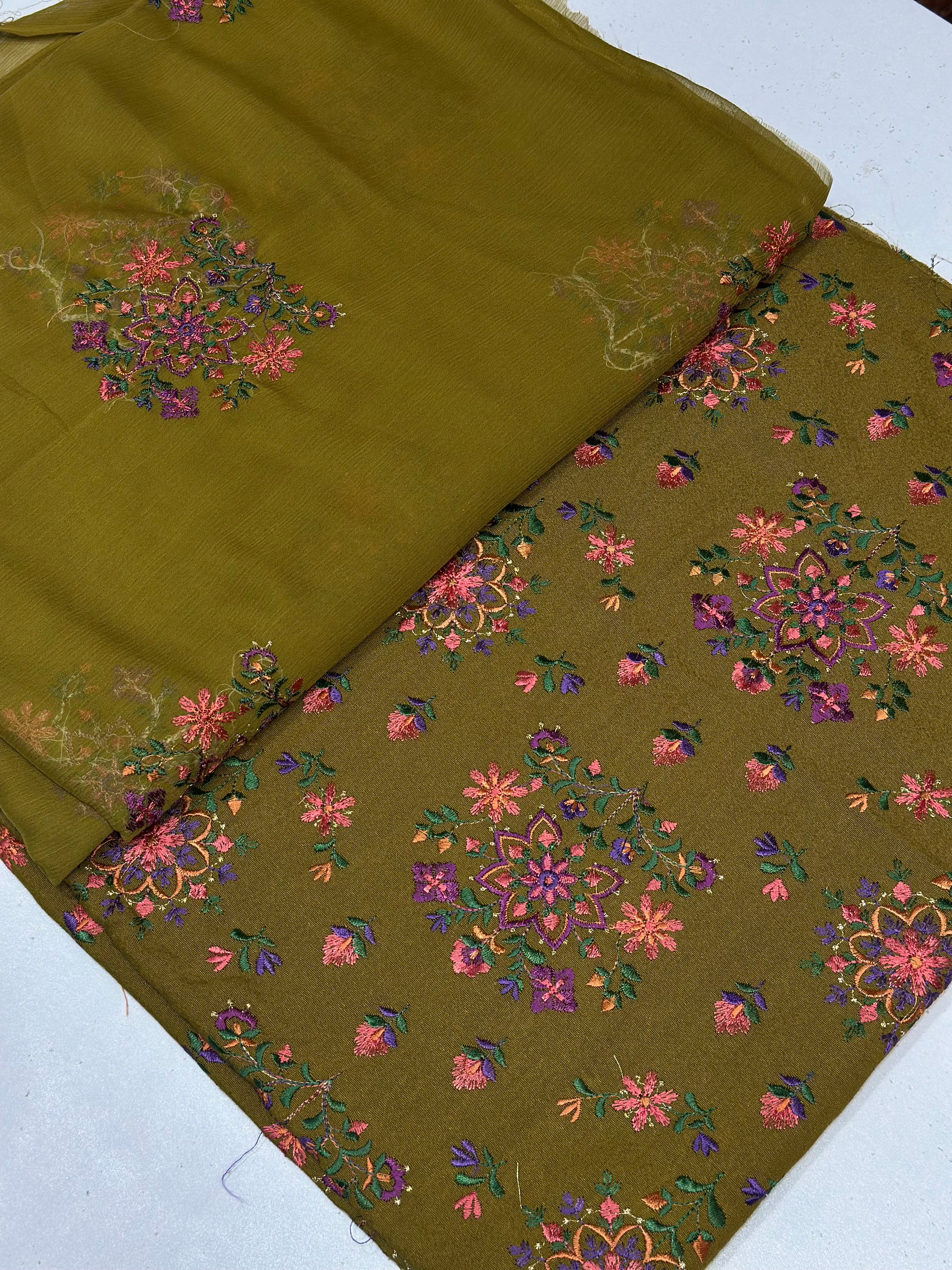 3pc karnadi Embroidery