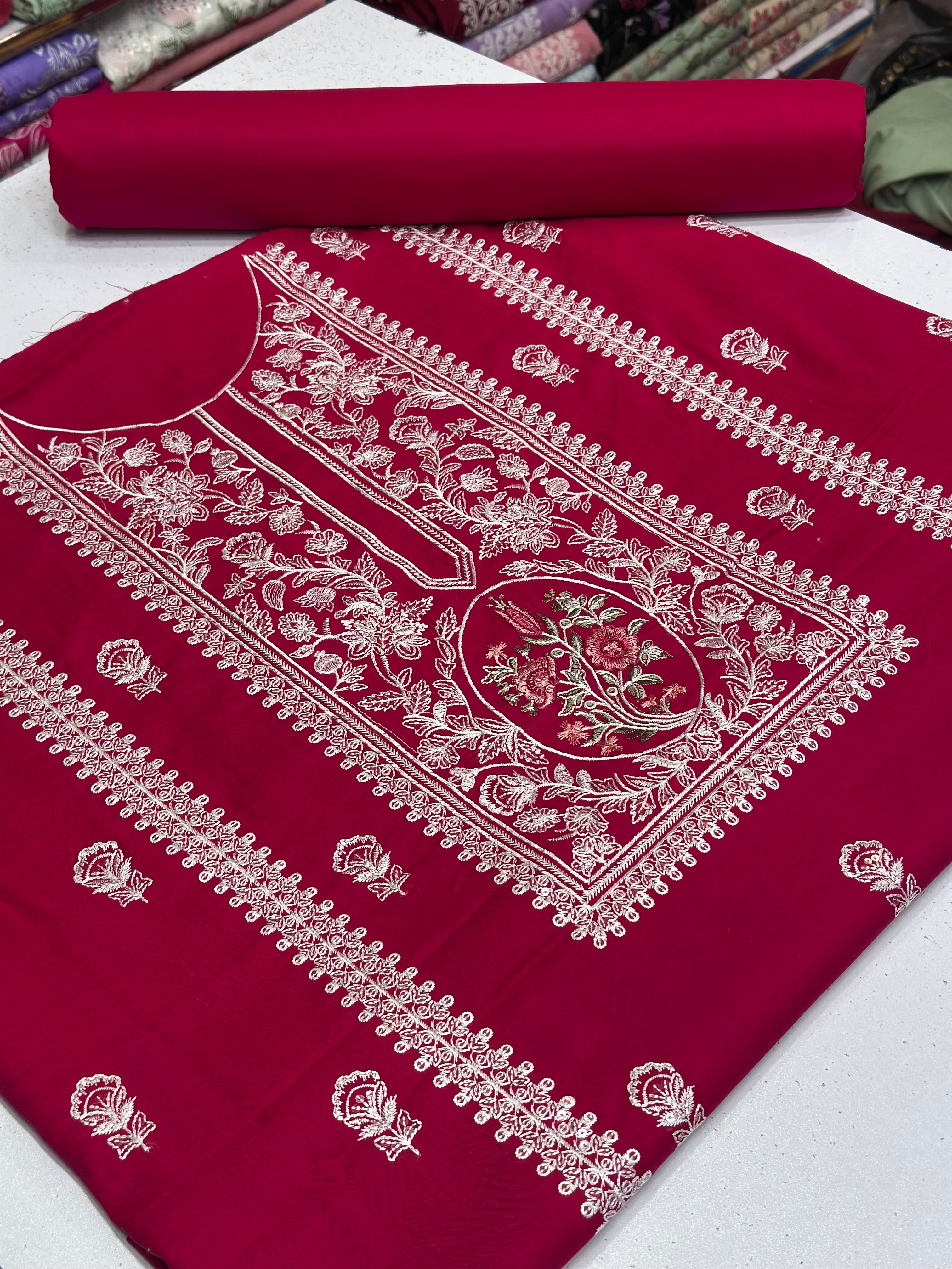 2pc Lawn Embroidery