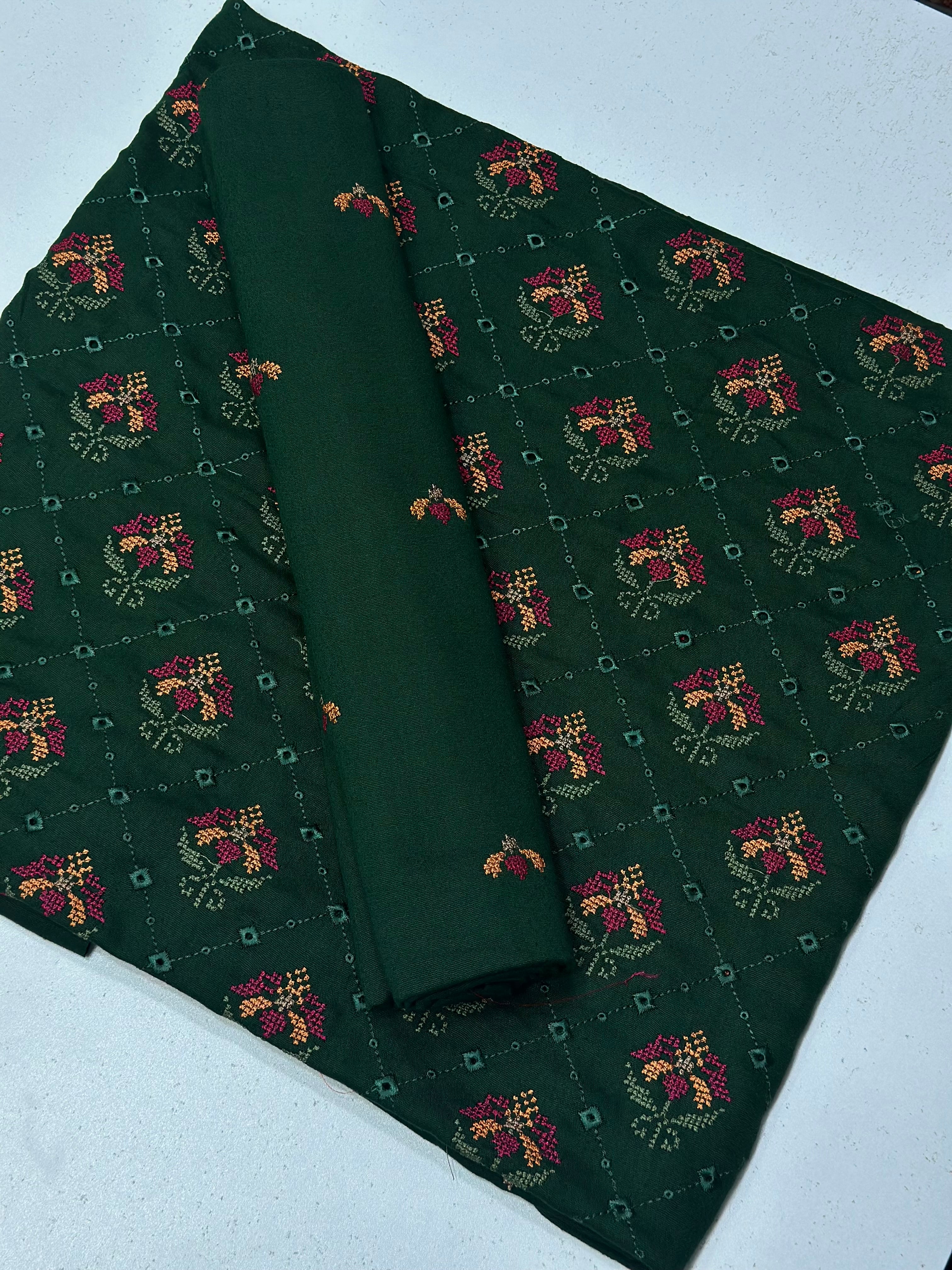 2pc Karandi Embroidery