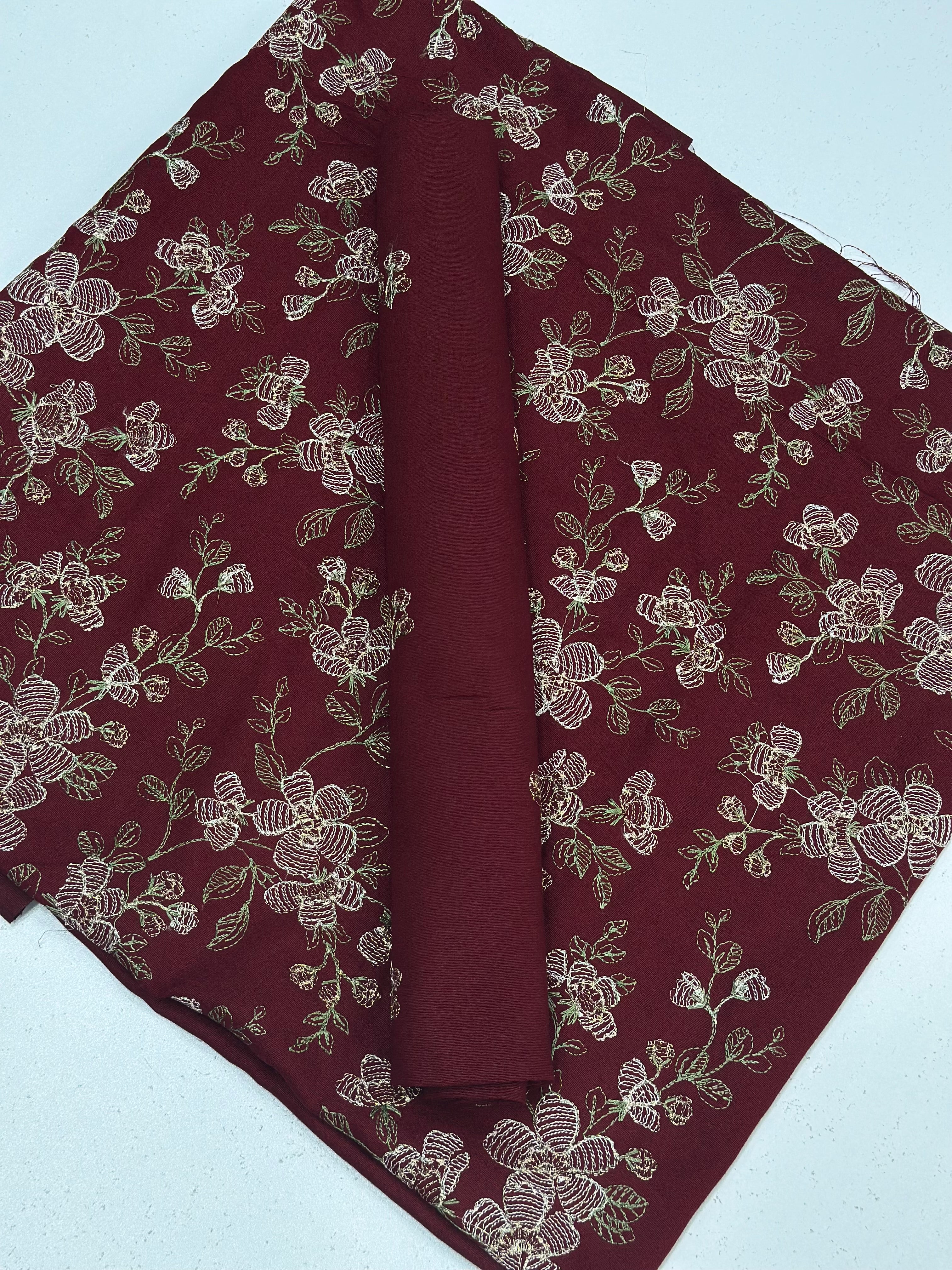 2pc Karandi Embroidery