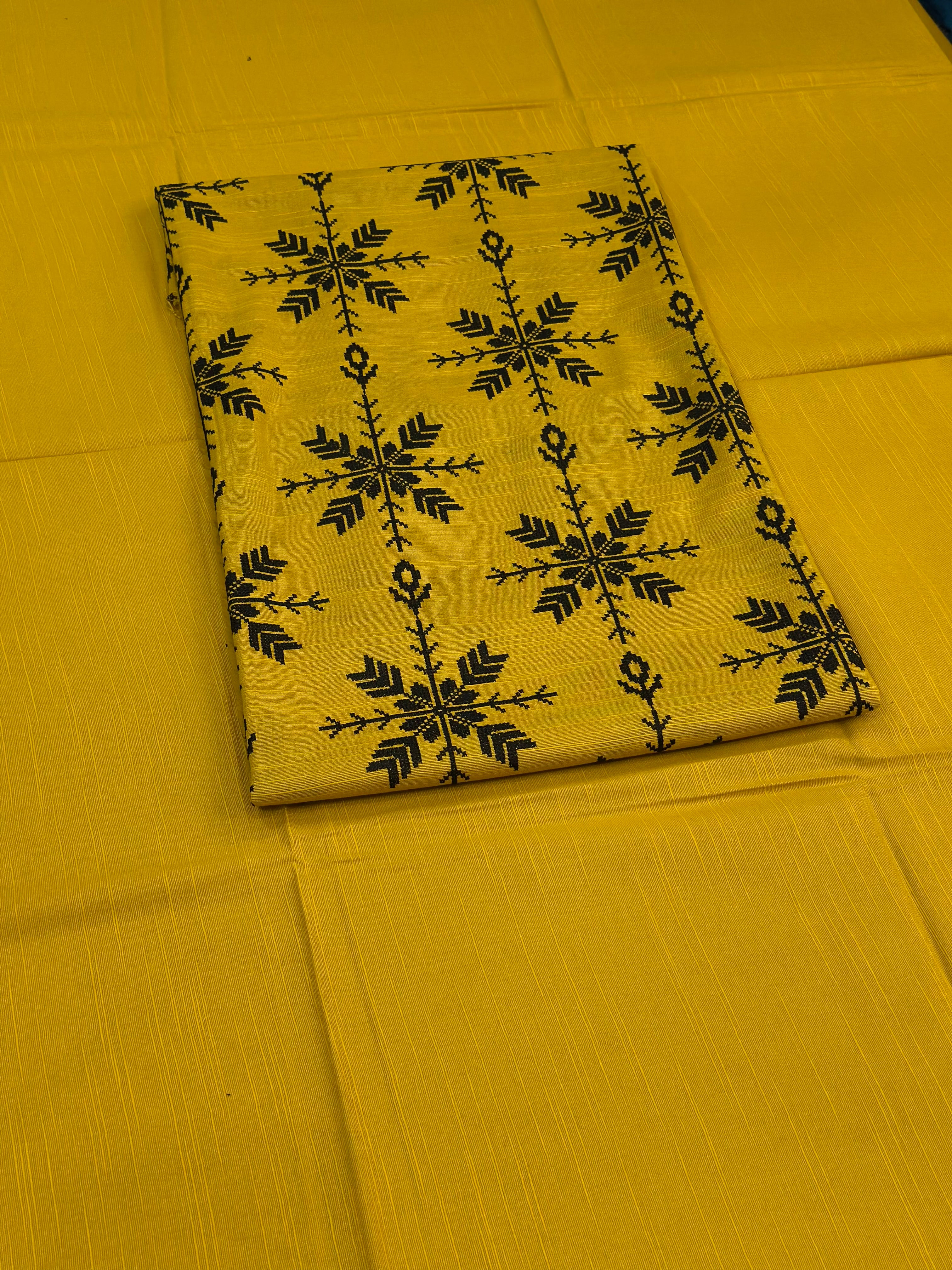 2pc Khaddar Embroidery