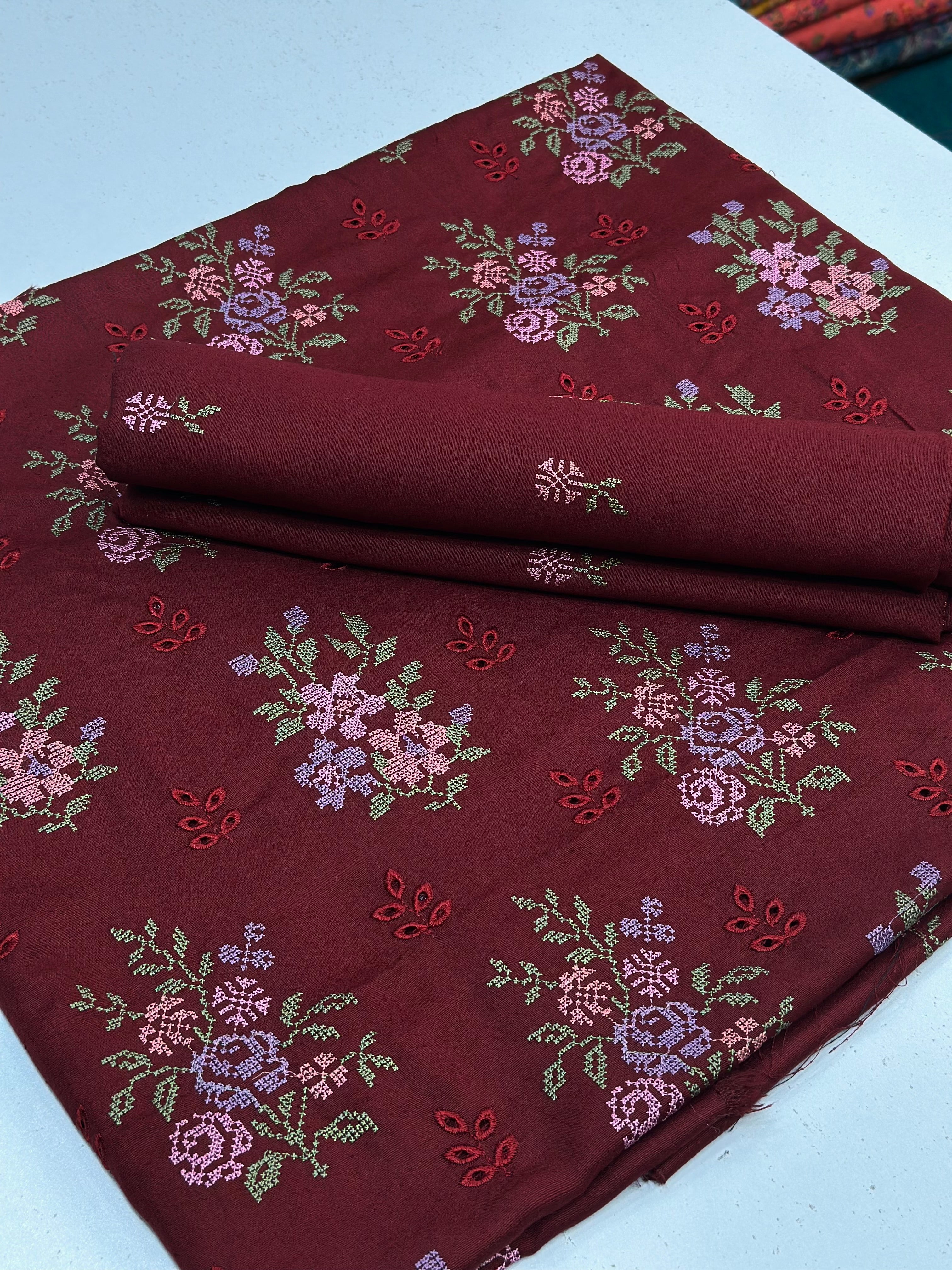 2pc Karandi Embroidery