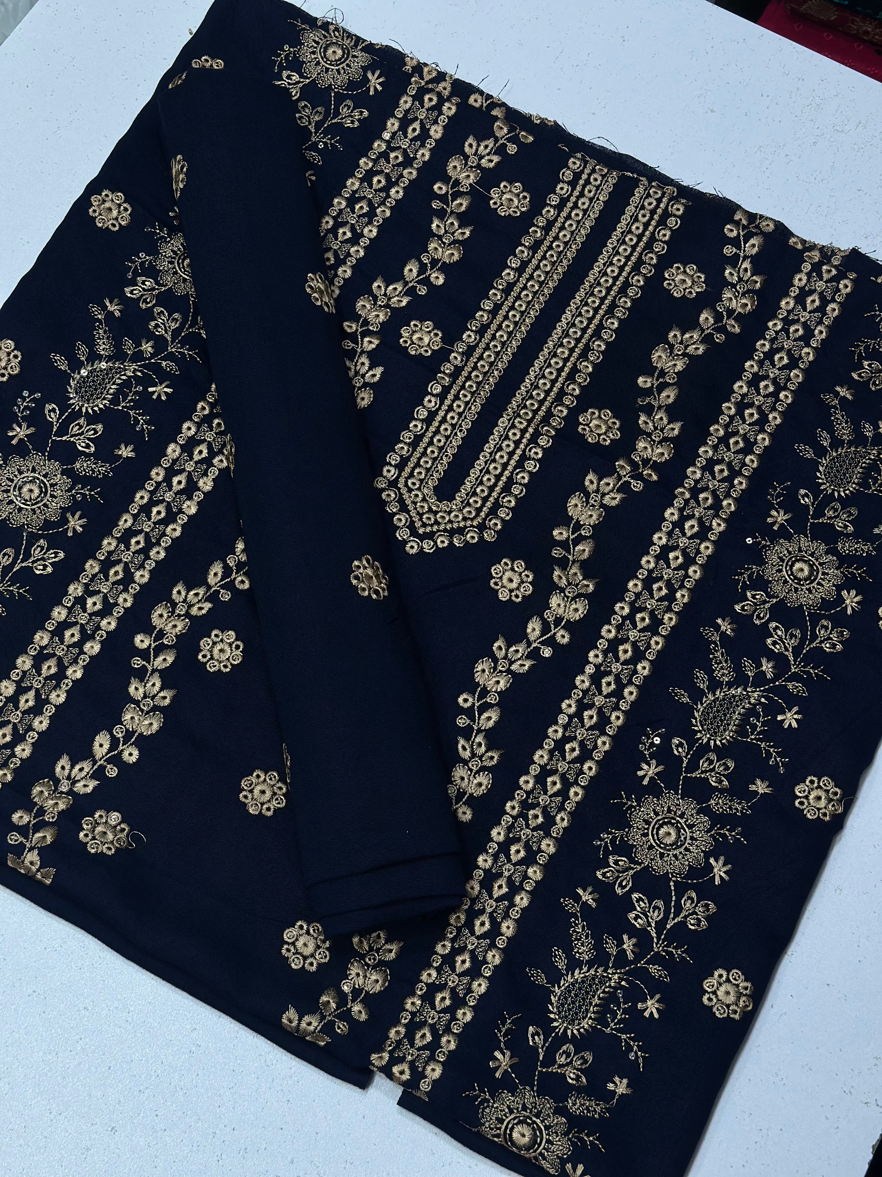2pc Karandi Embroidery