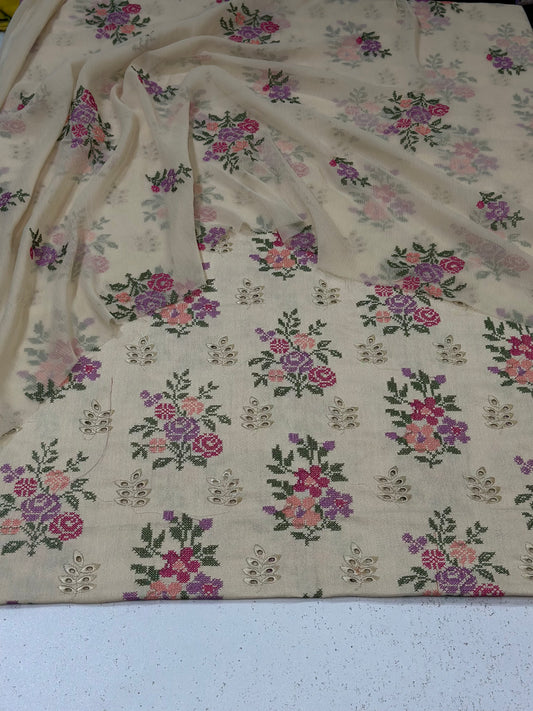 3pc karnadi Embroidery