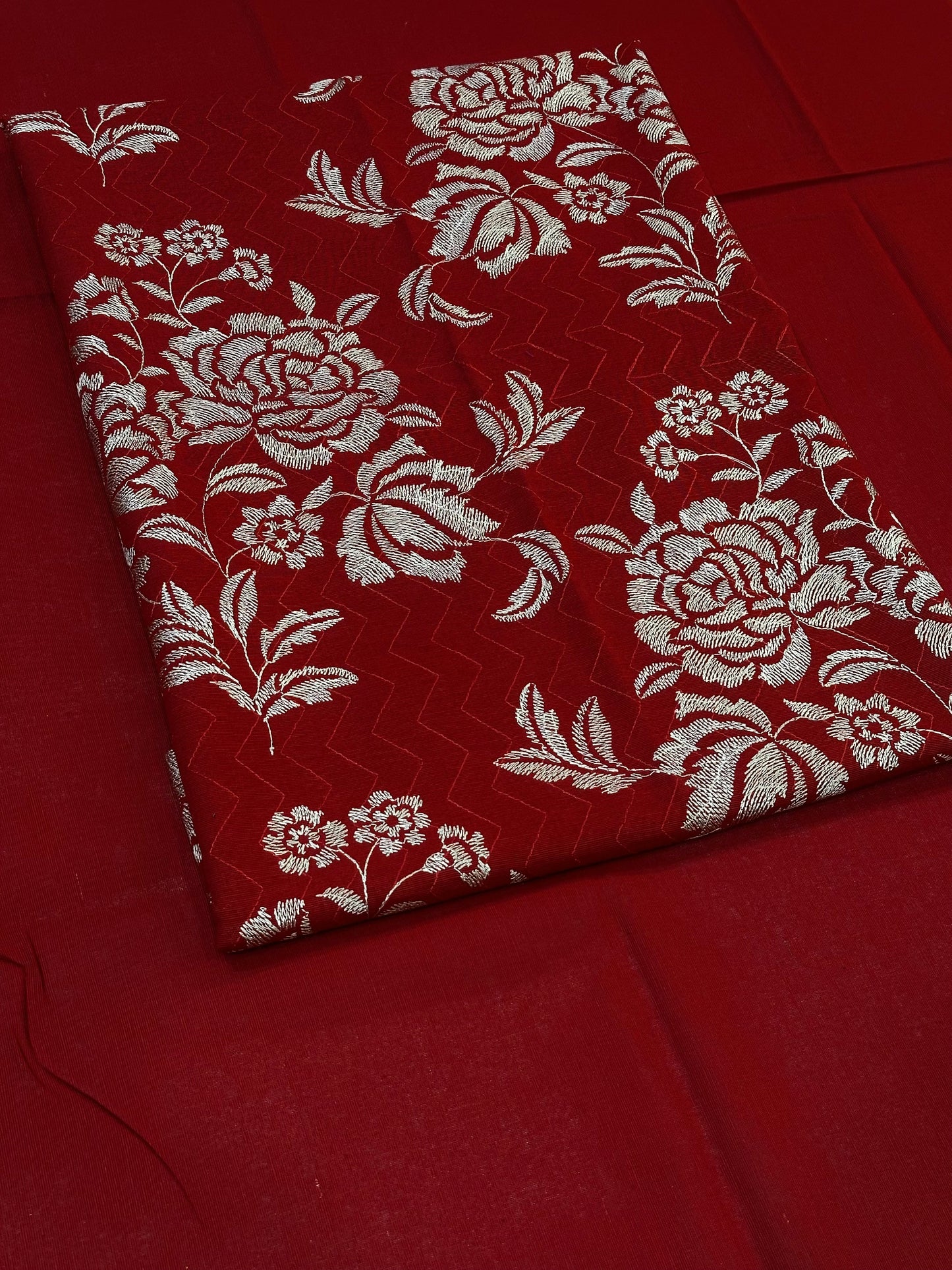 2pc Khaddar Embroidery