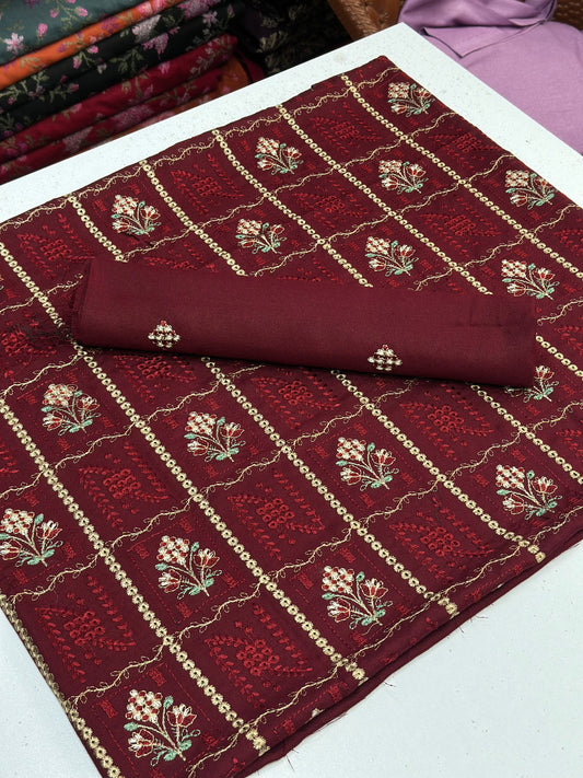 2pc Karandi Embroidery
