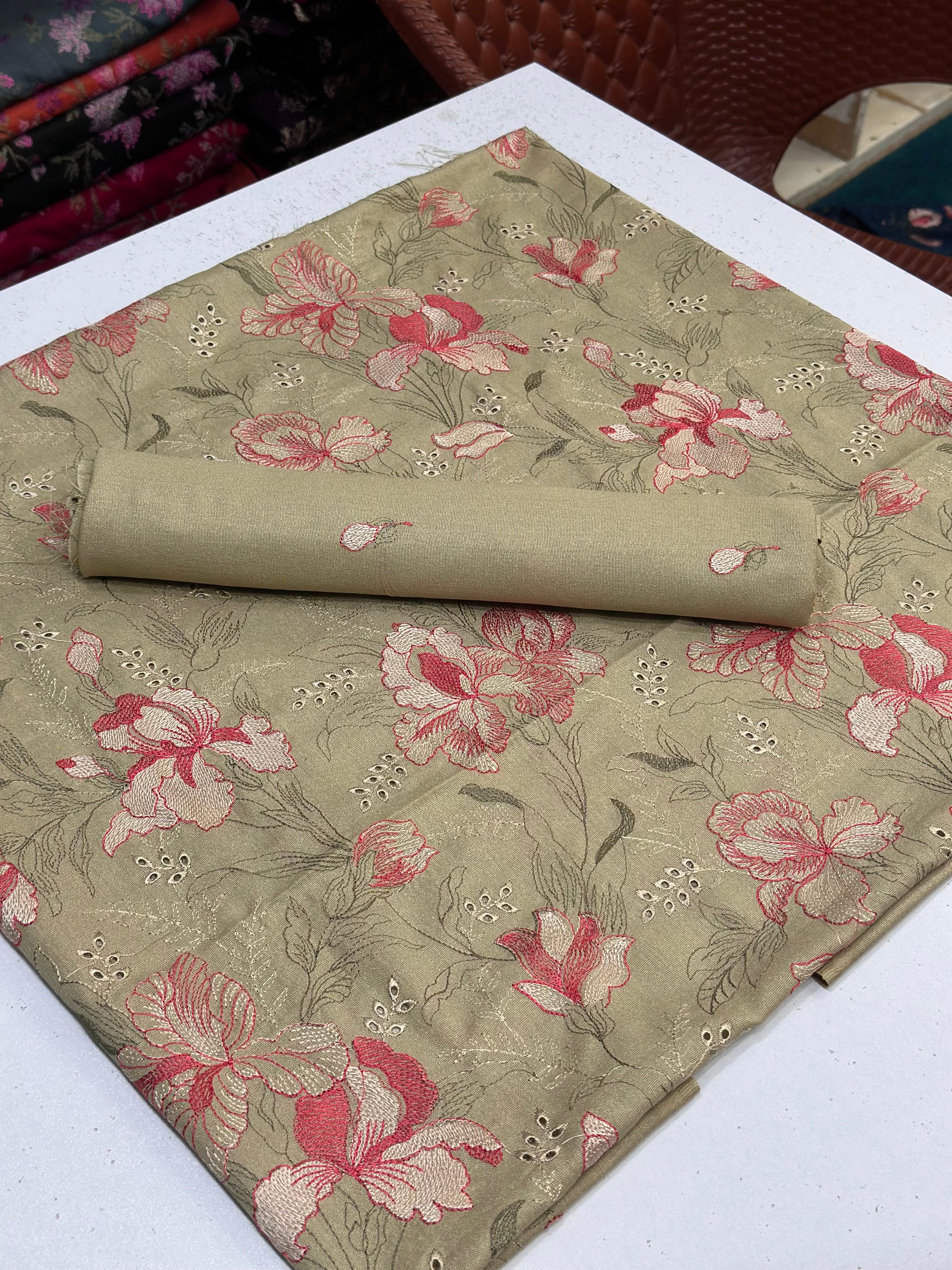 2pc Karandi Embroidery