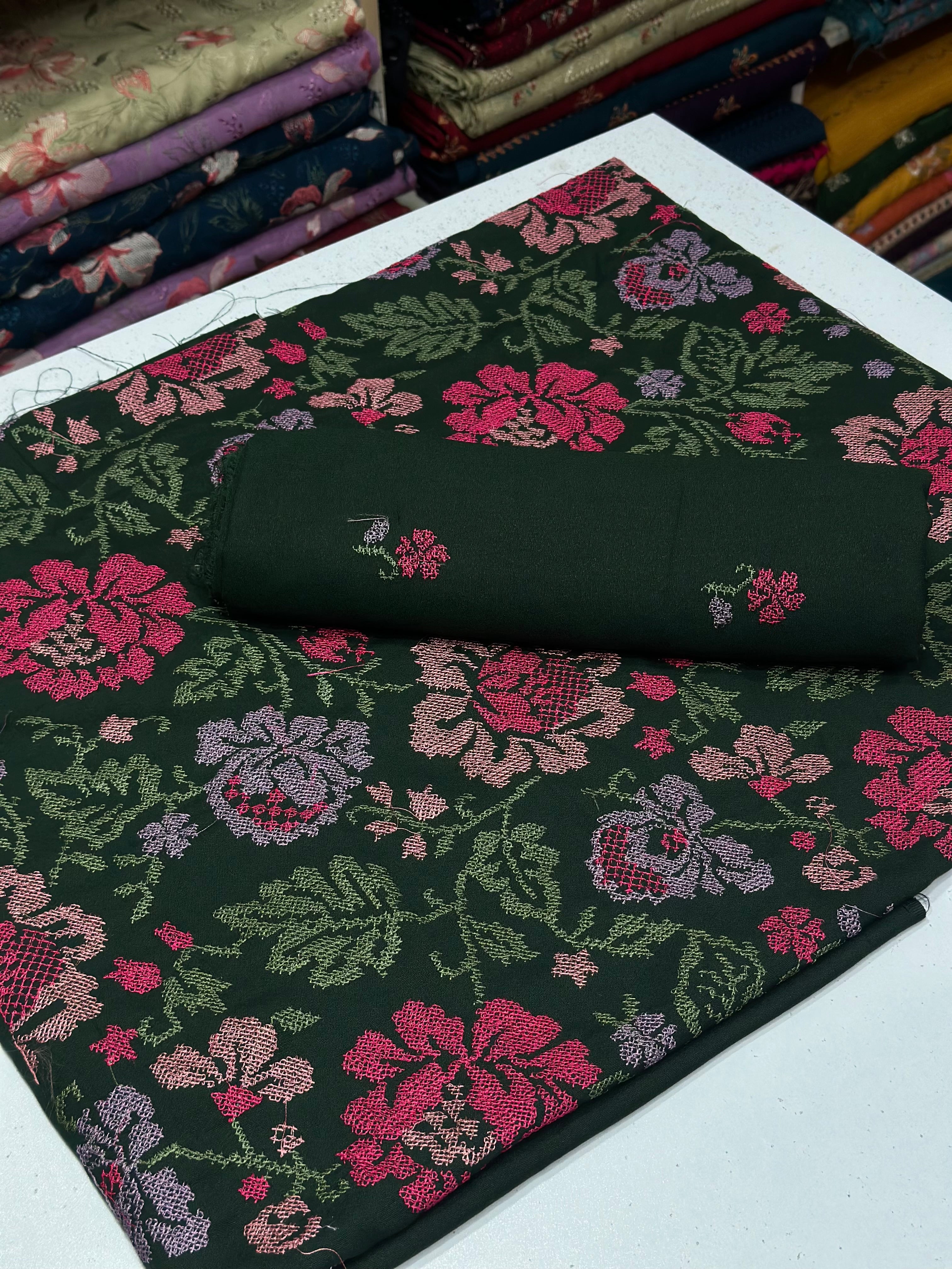 2pc Karandi Embroidery