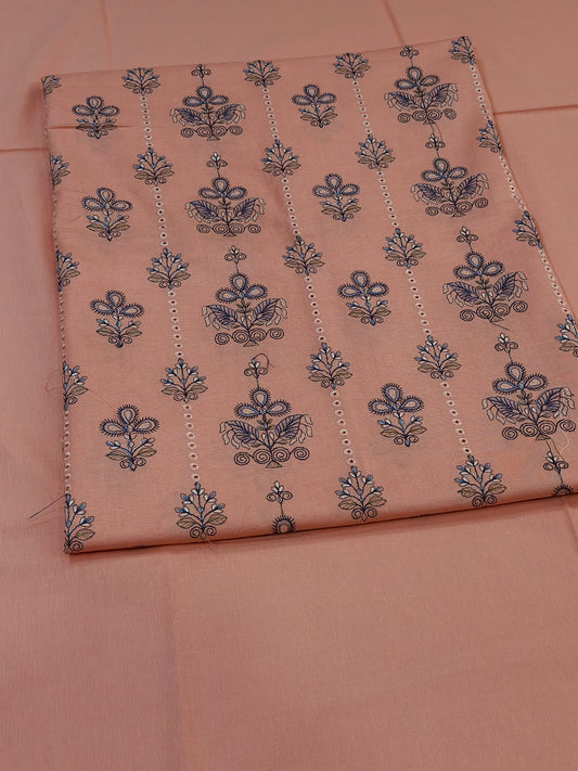 2pc Khaddar Embroidery