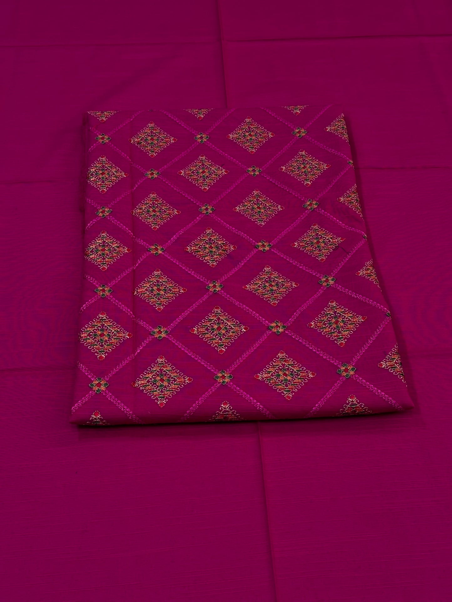 2pc Khaddar Embroidery