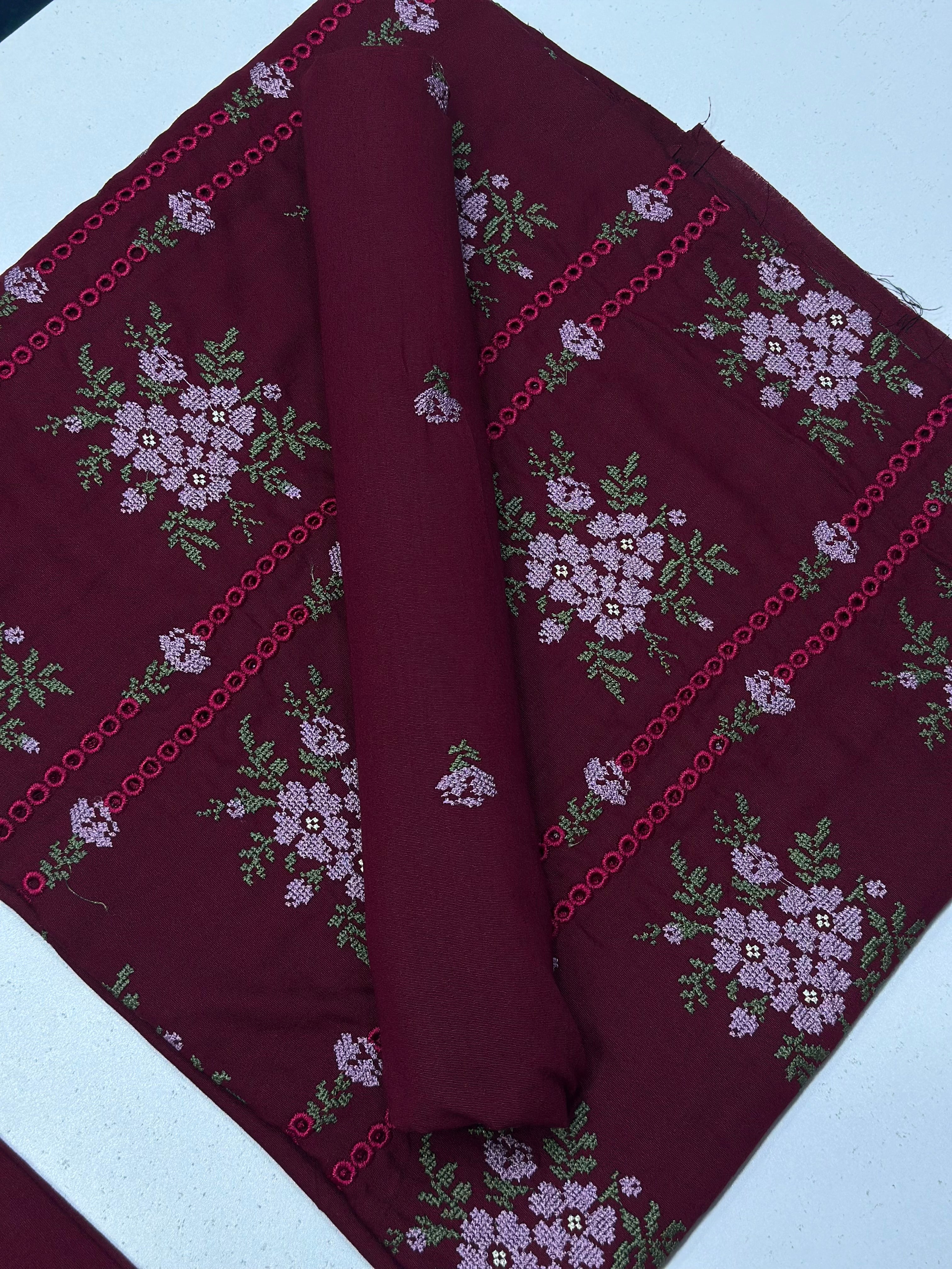 2pc Karandi Embroidery