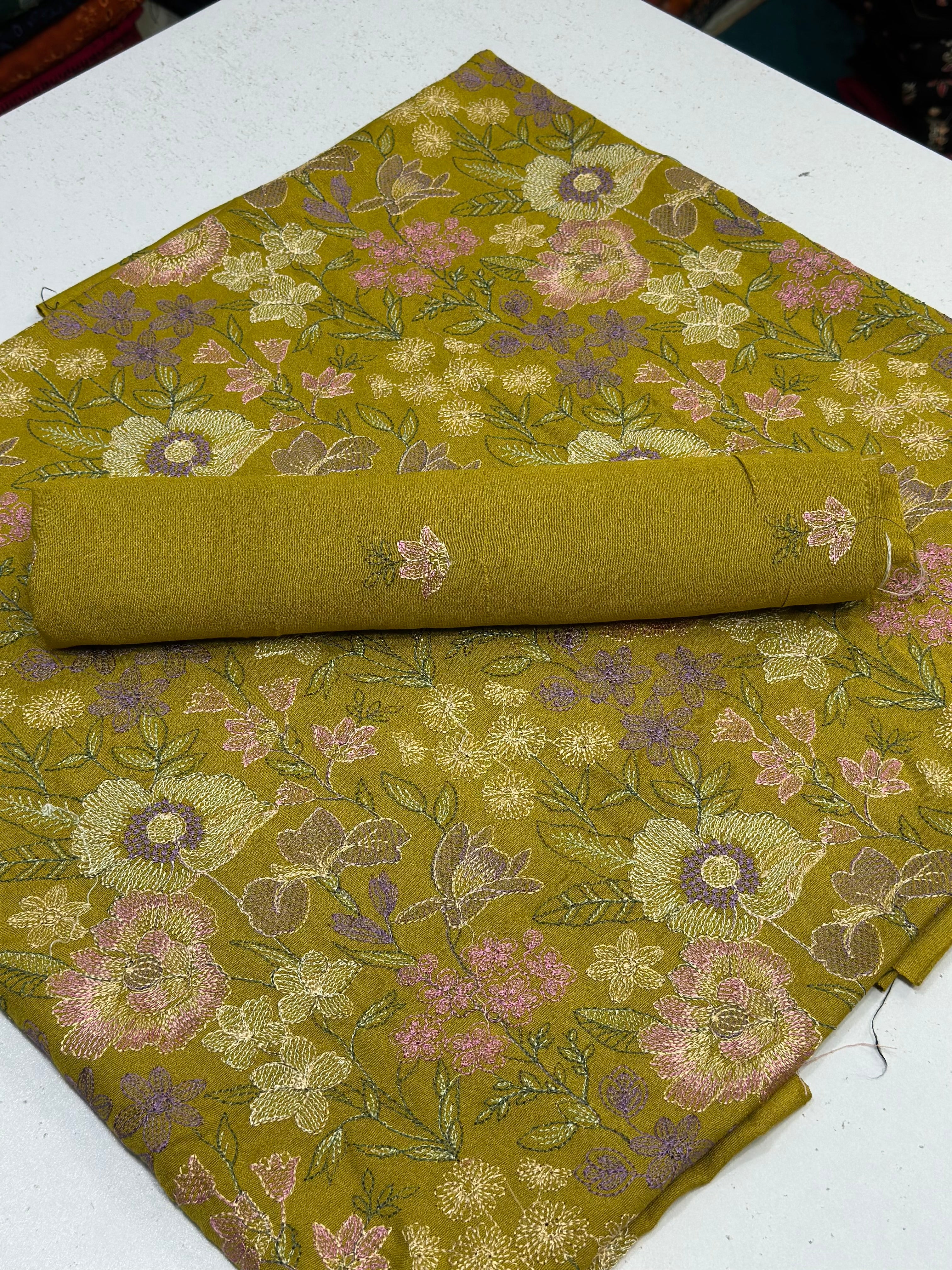 2pc Karandi Embroidery