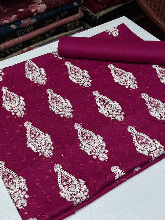 2pc Lawn Embroidery