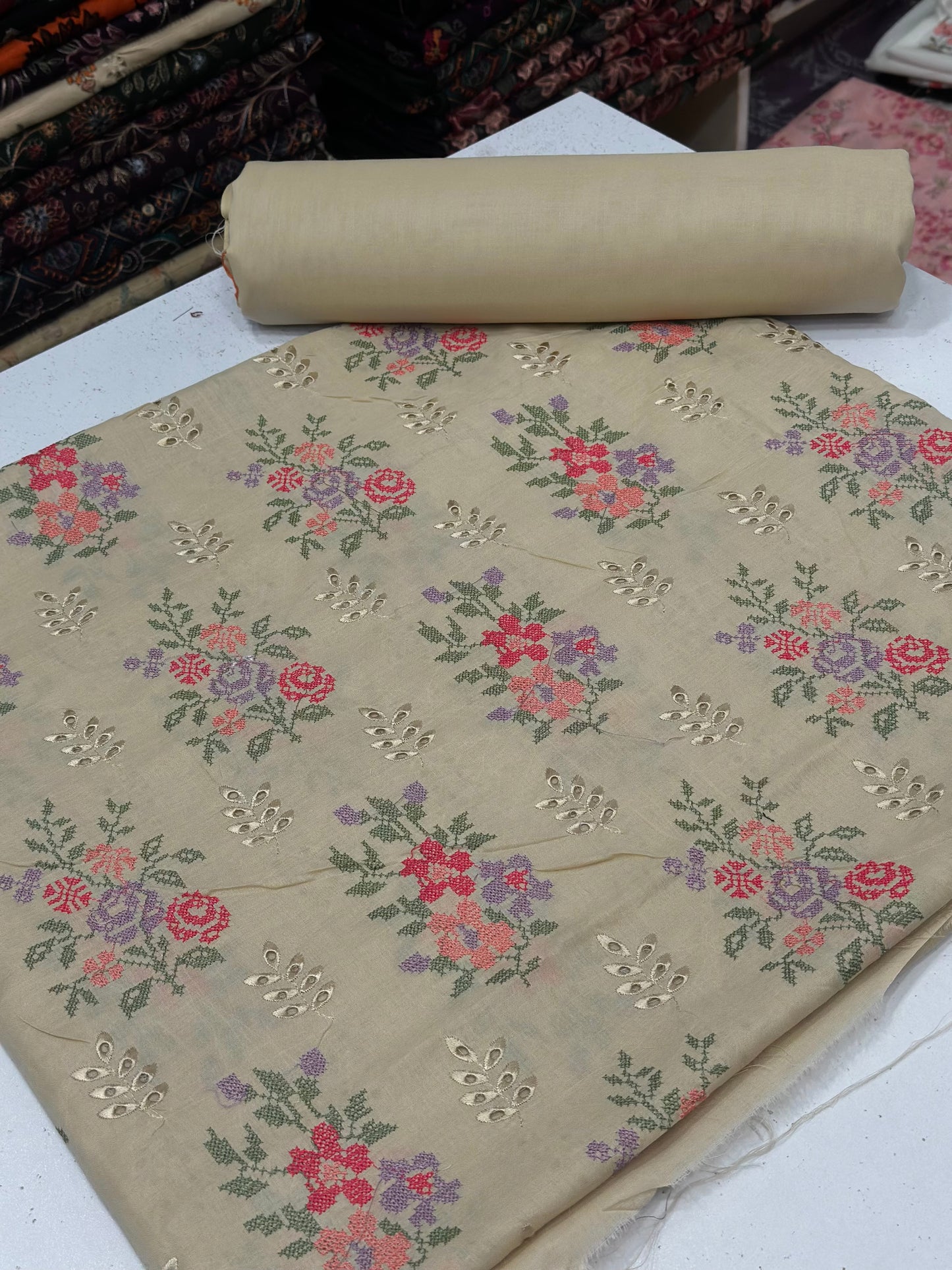 2pc Lawn Embroidery