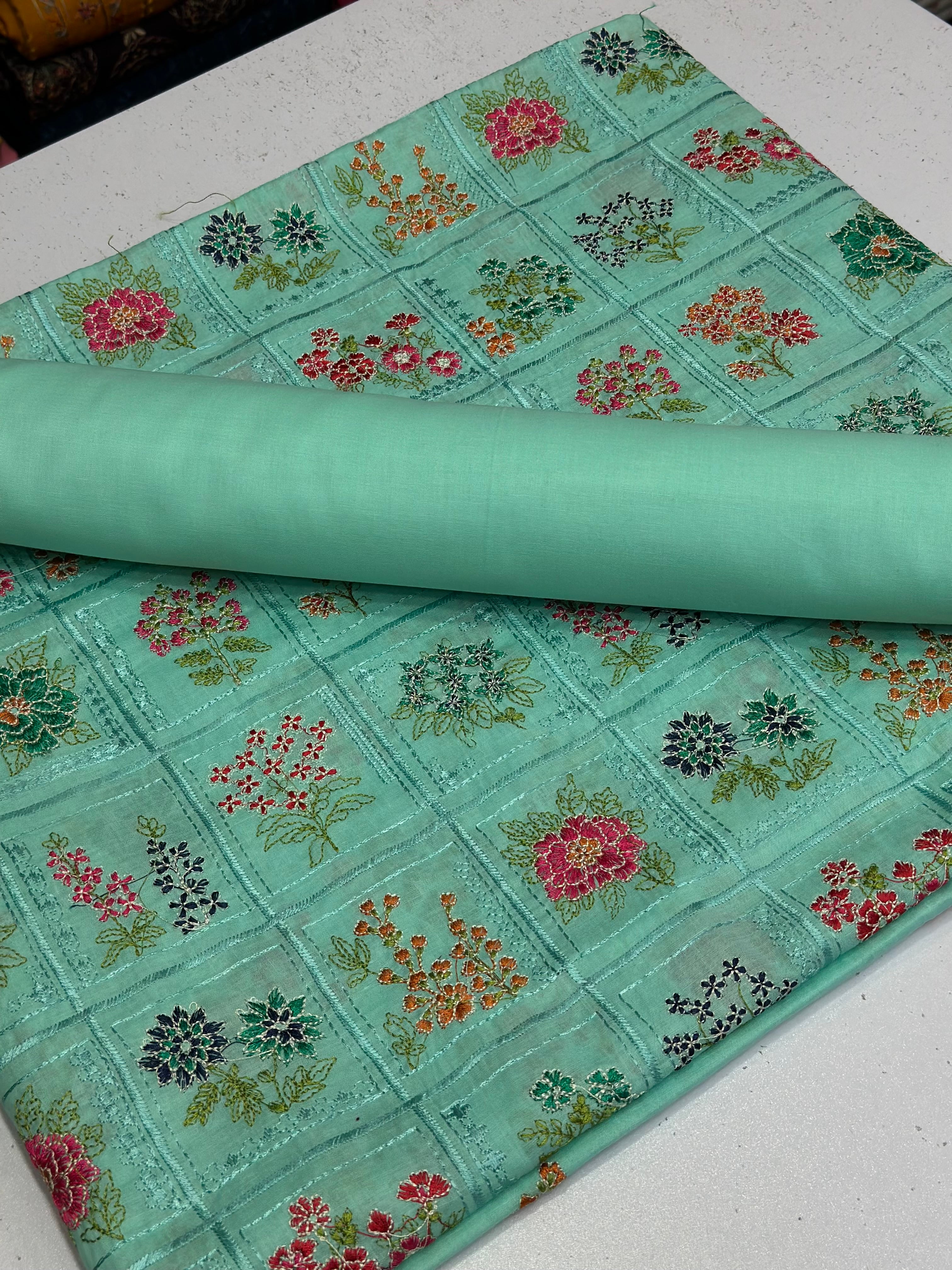 2pc Lawn Embroidery