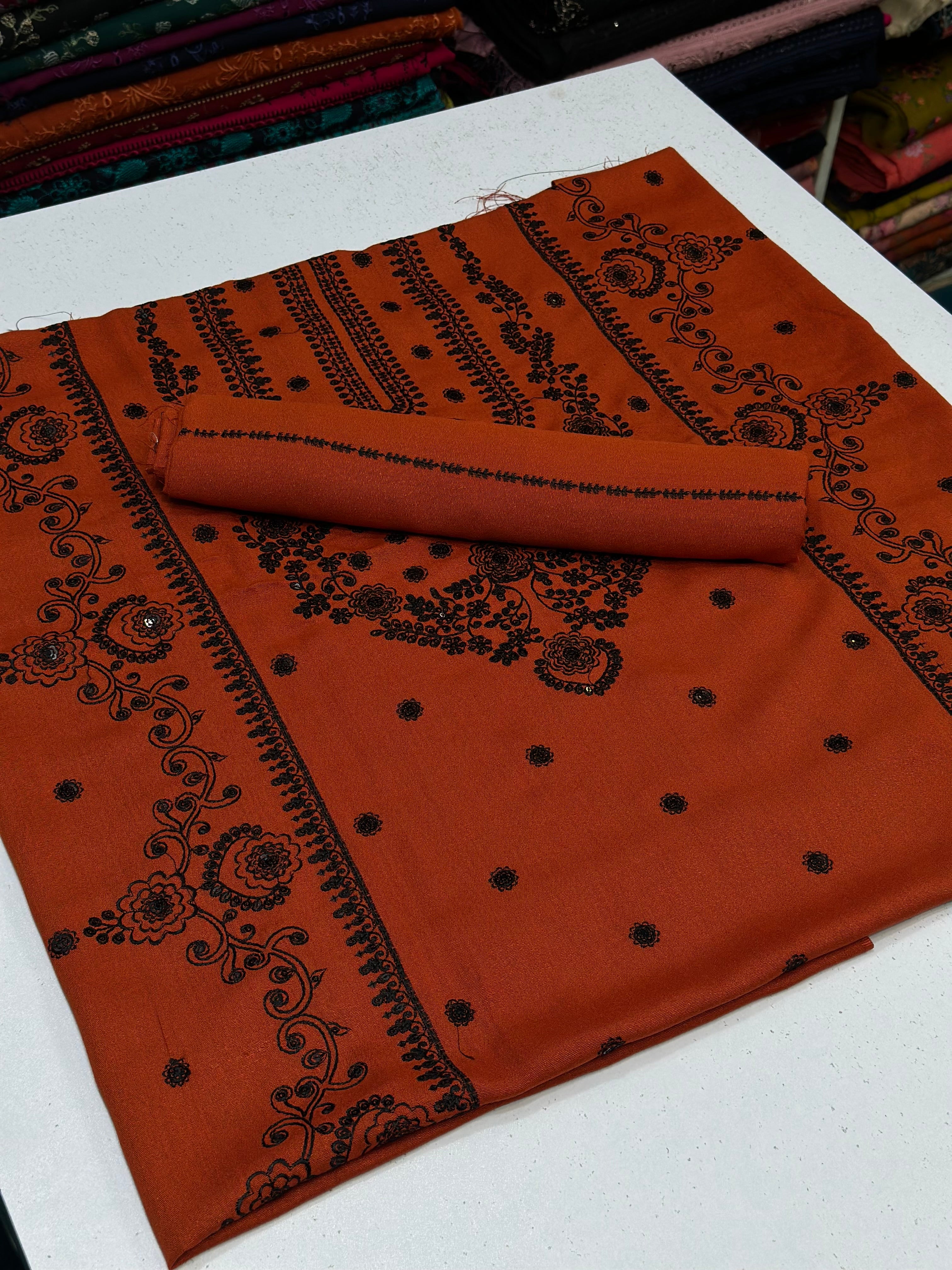 2pc Karandi Embroidery