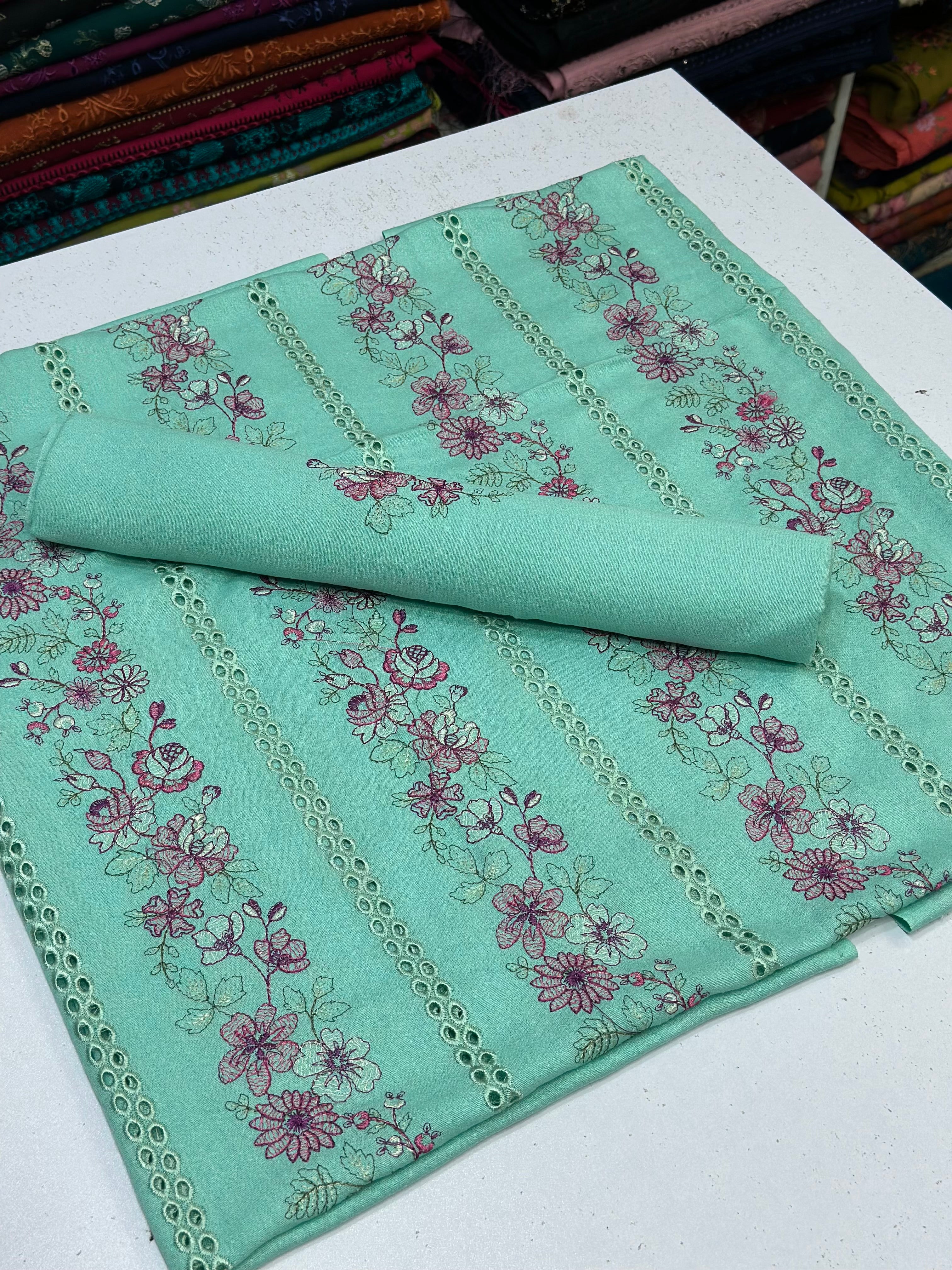 2pc Karandi Embroidery