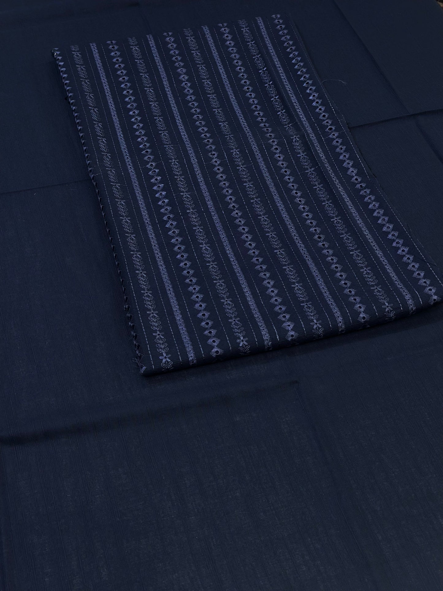 2pc Khaddar Embroidery