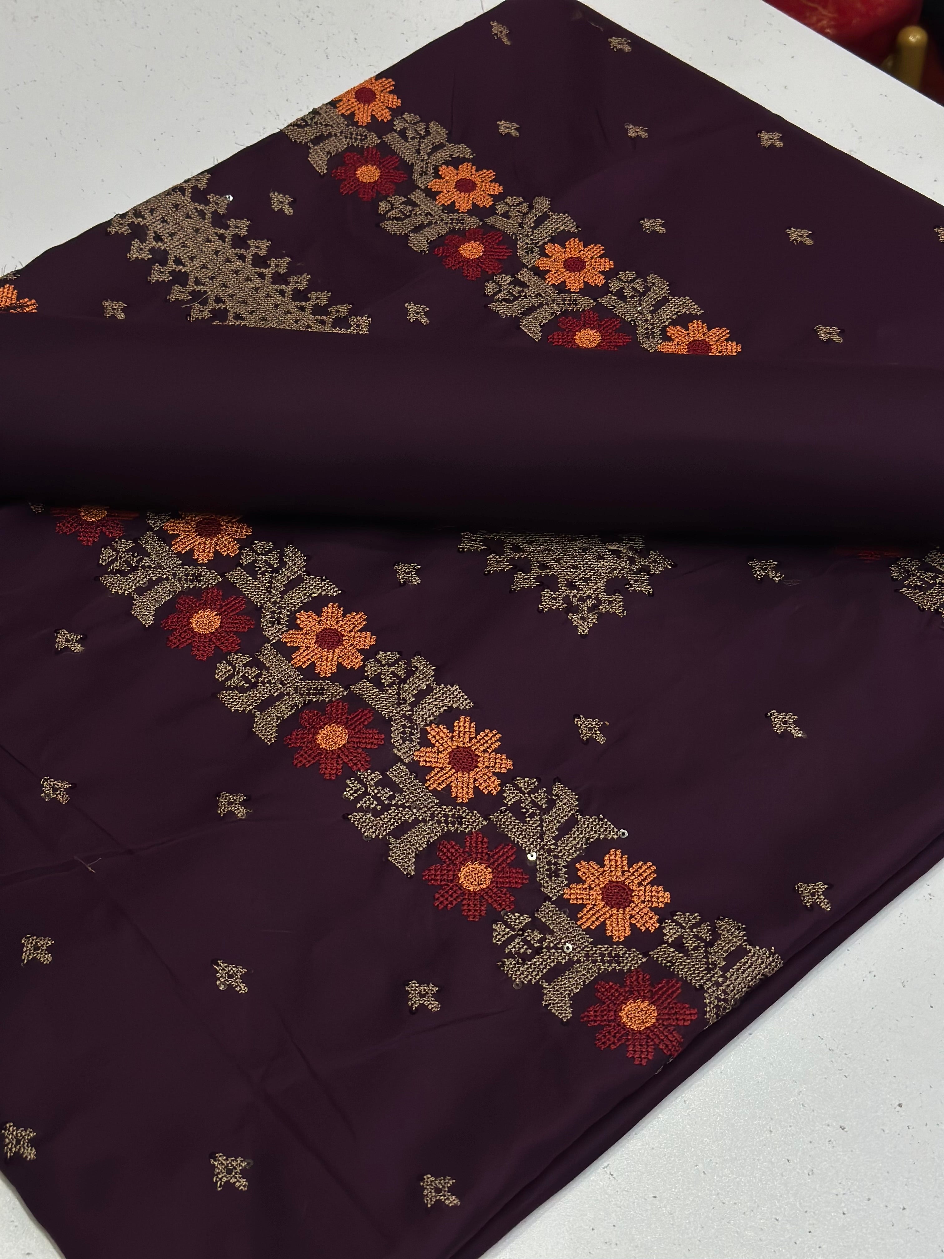 2pc Lawn Embroidery