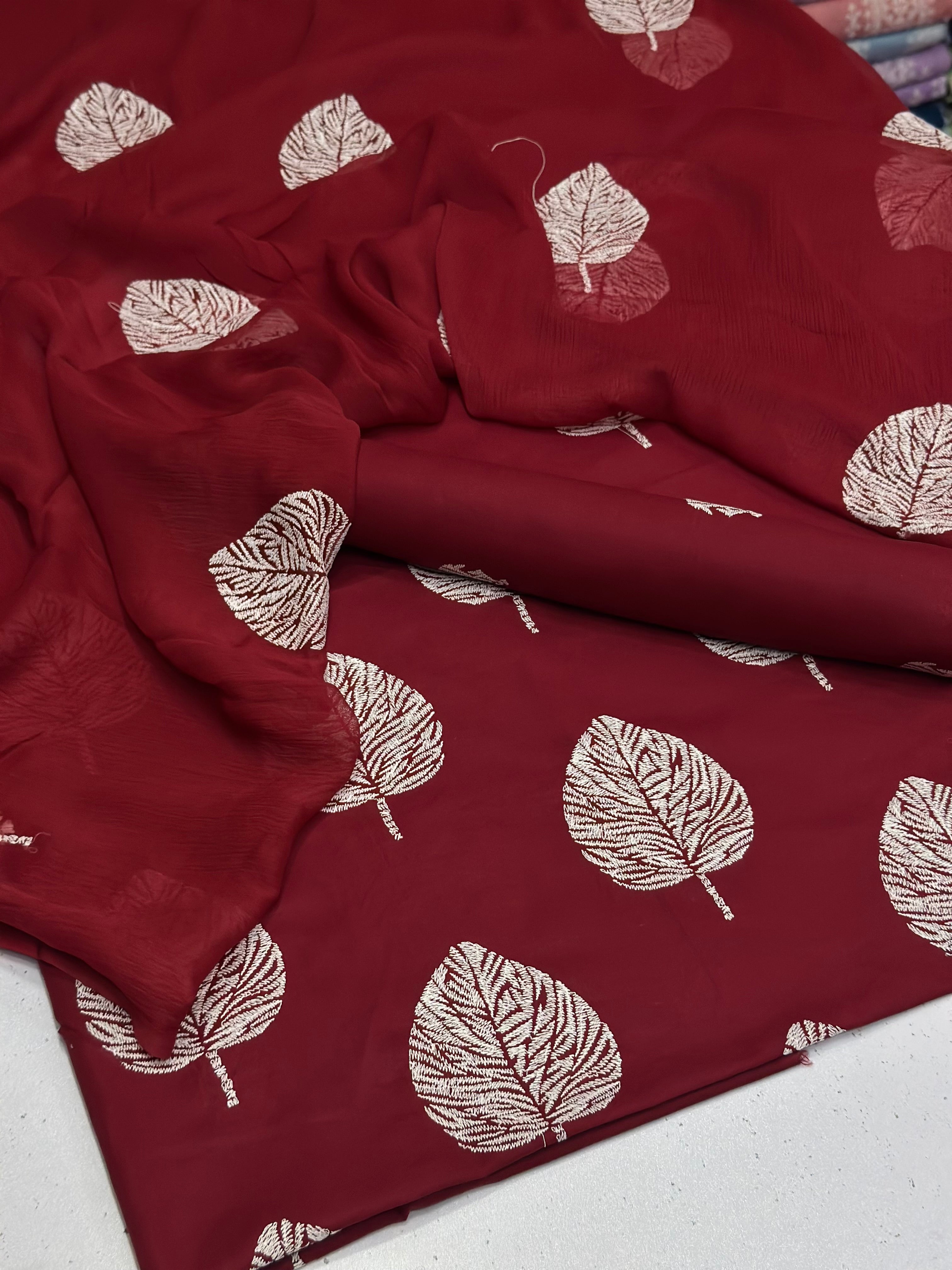 3pc lawn Embroidery