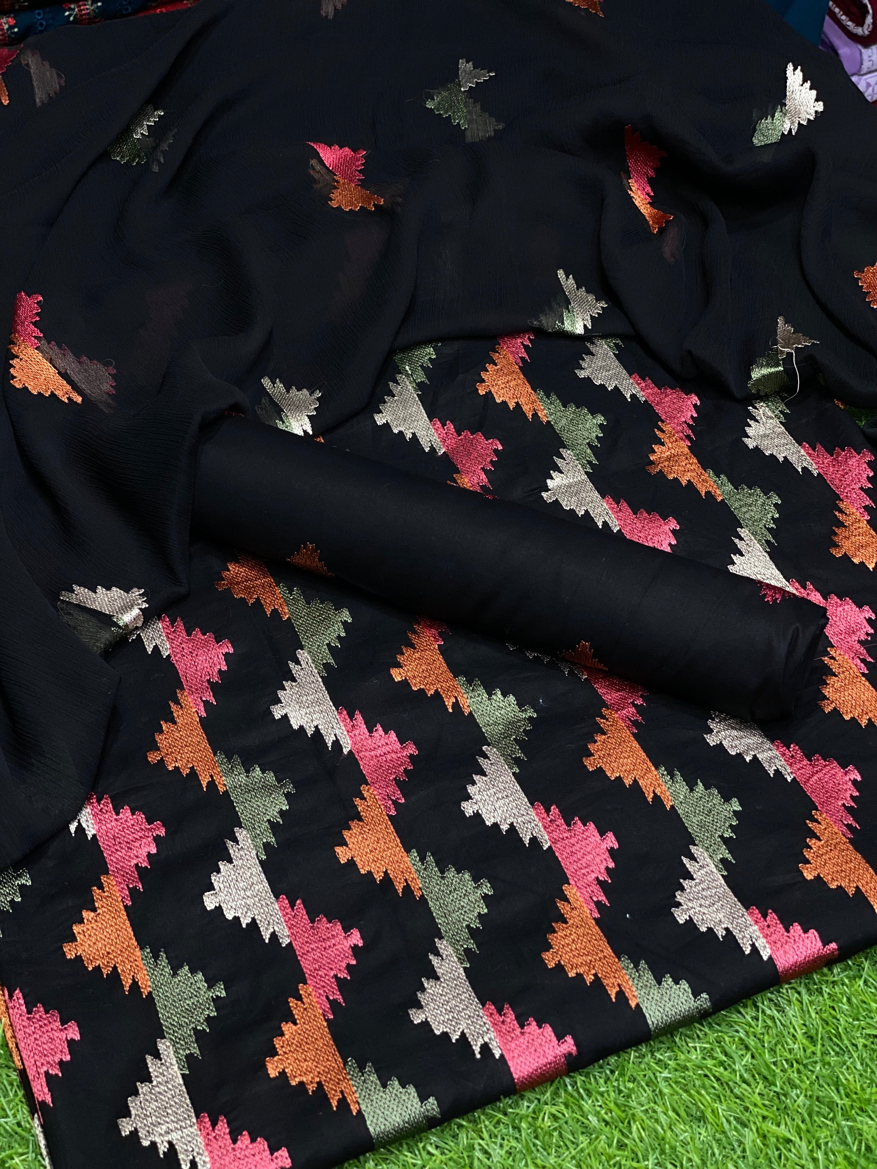 3pc lawn Embroidery