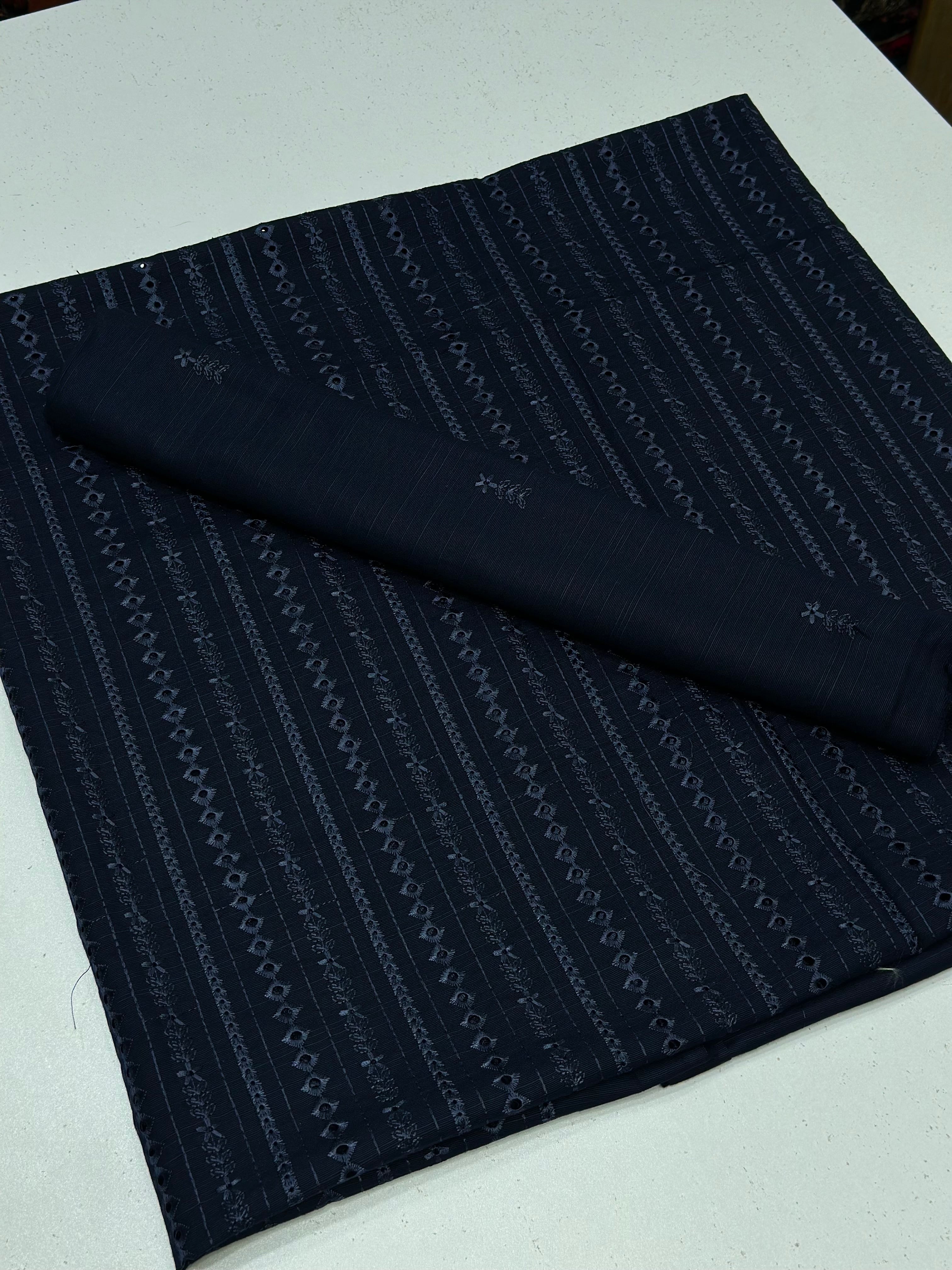 2pc Khaddar Embroidery