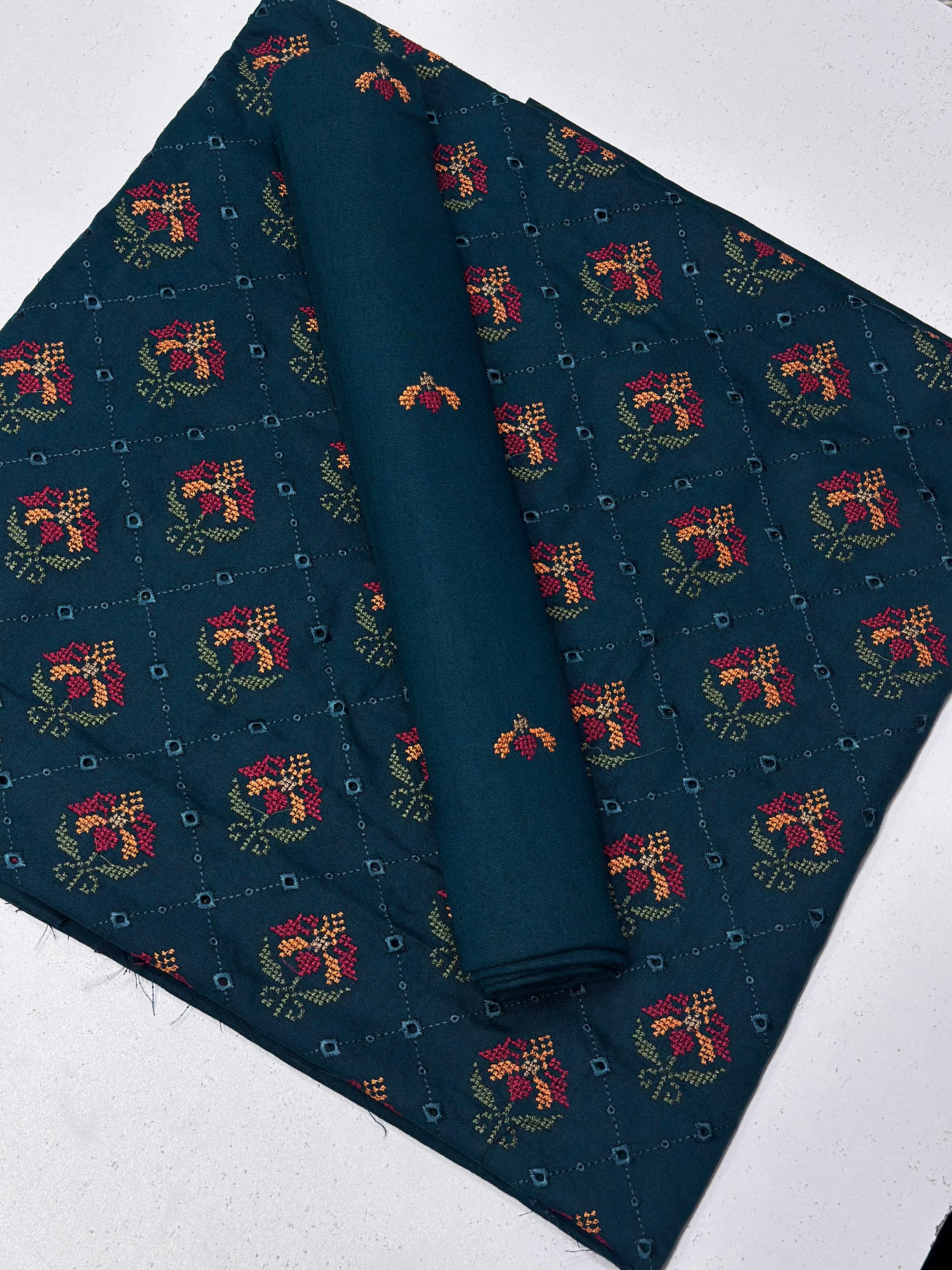 2pc Karandi Embroidery
