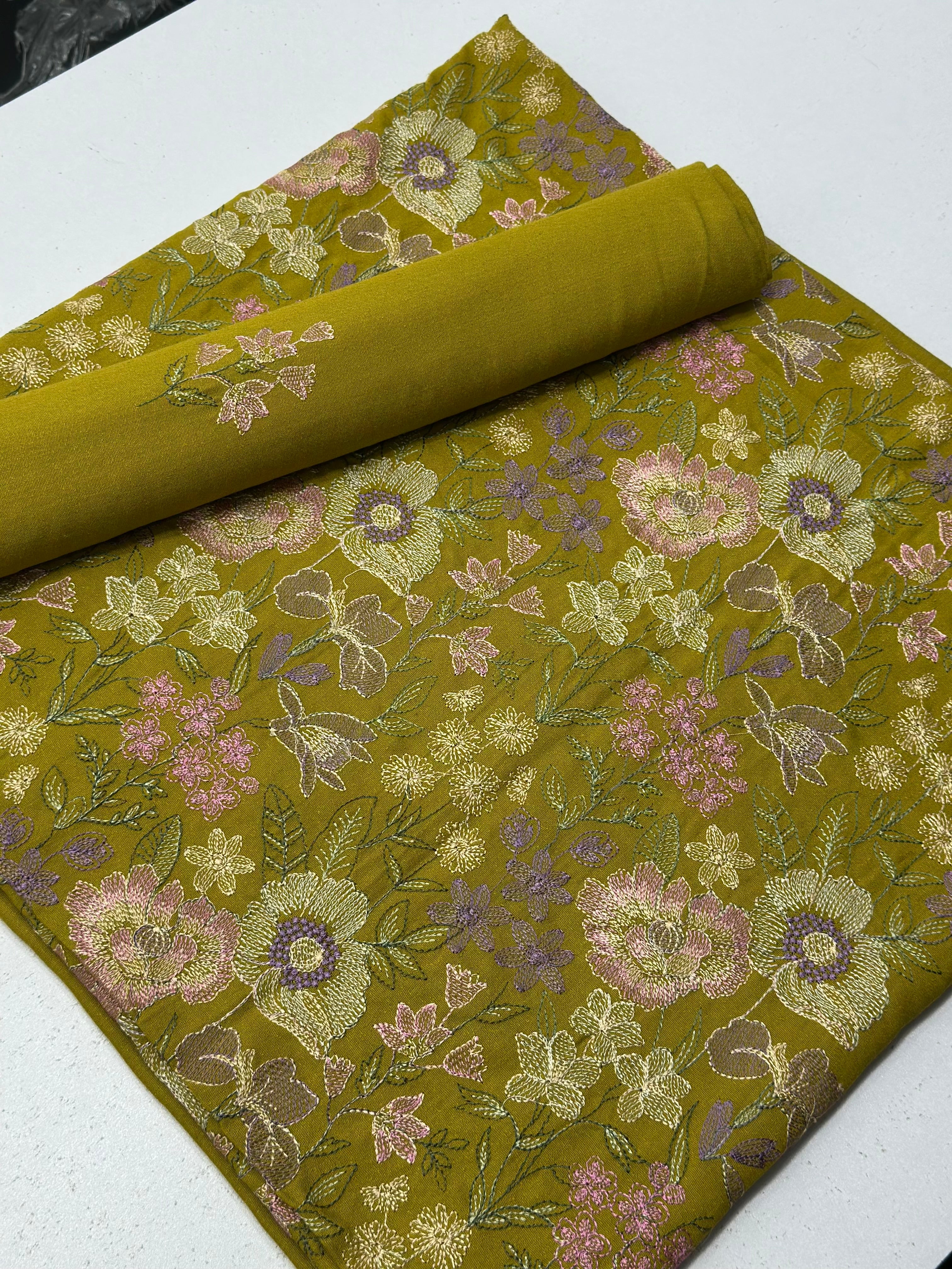 2pc Karandi Embroidery