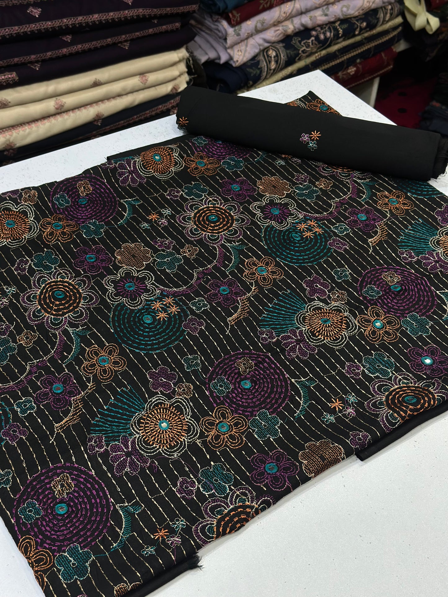 2pc Karandi Embroidery