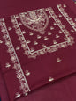 2pc Khaddar Embroidery