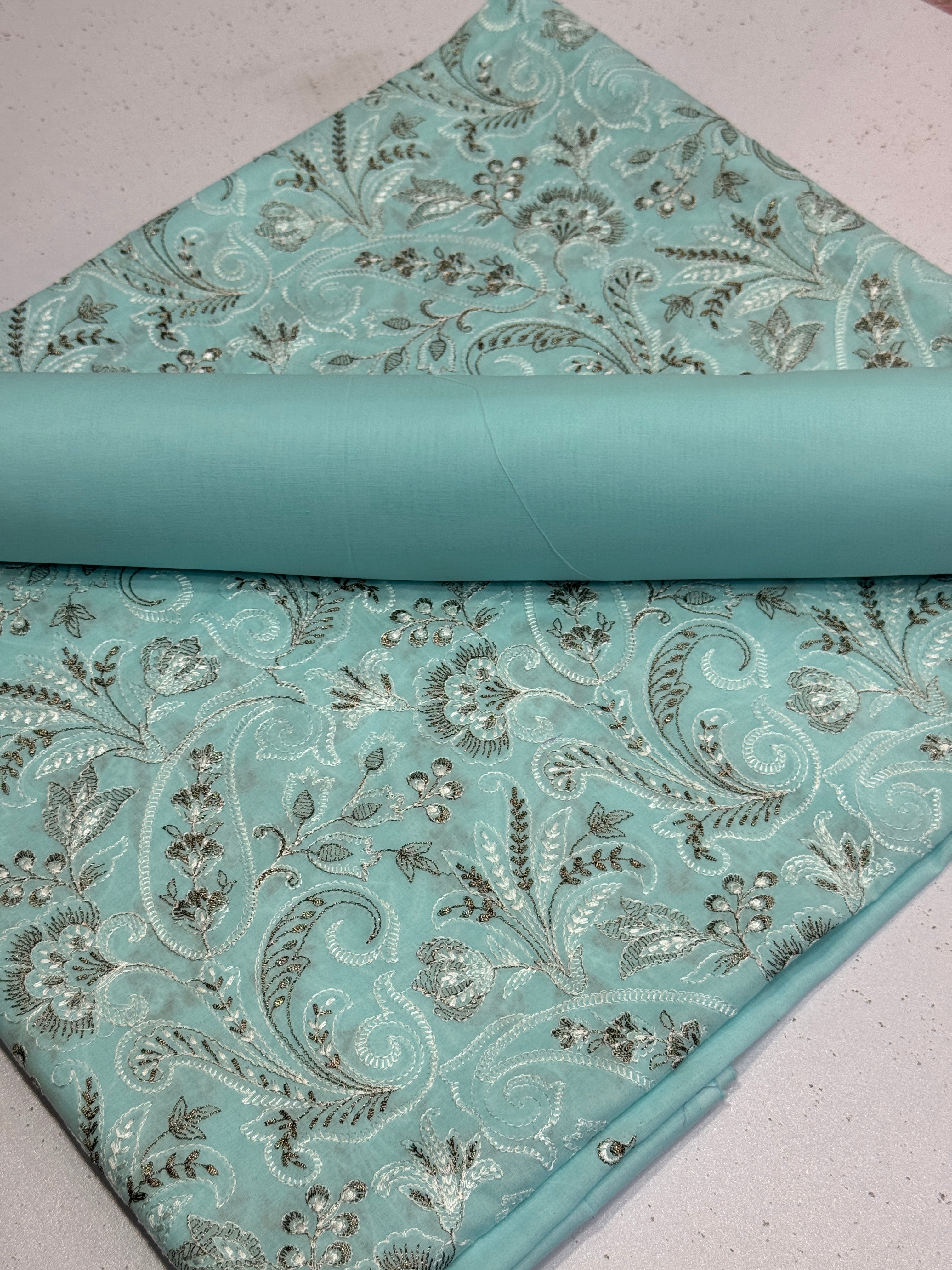 2pc Lawn Embroidery