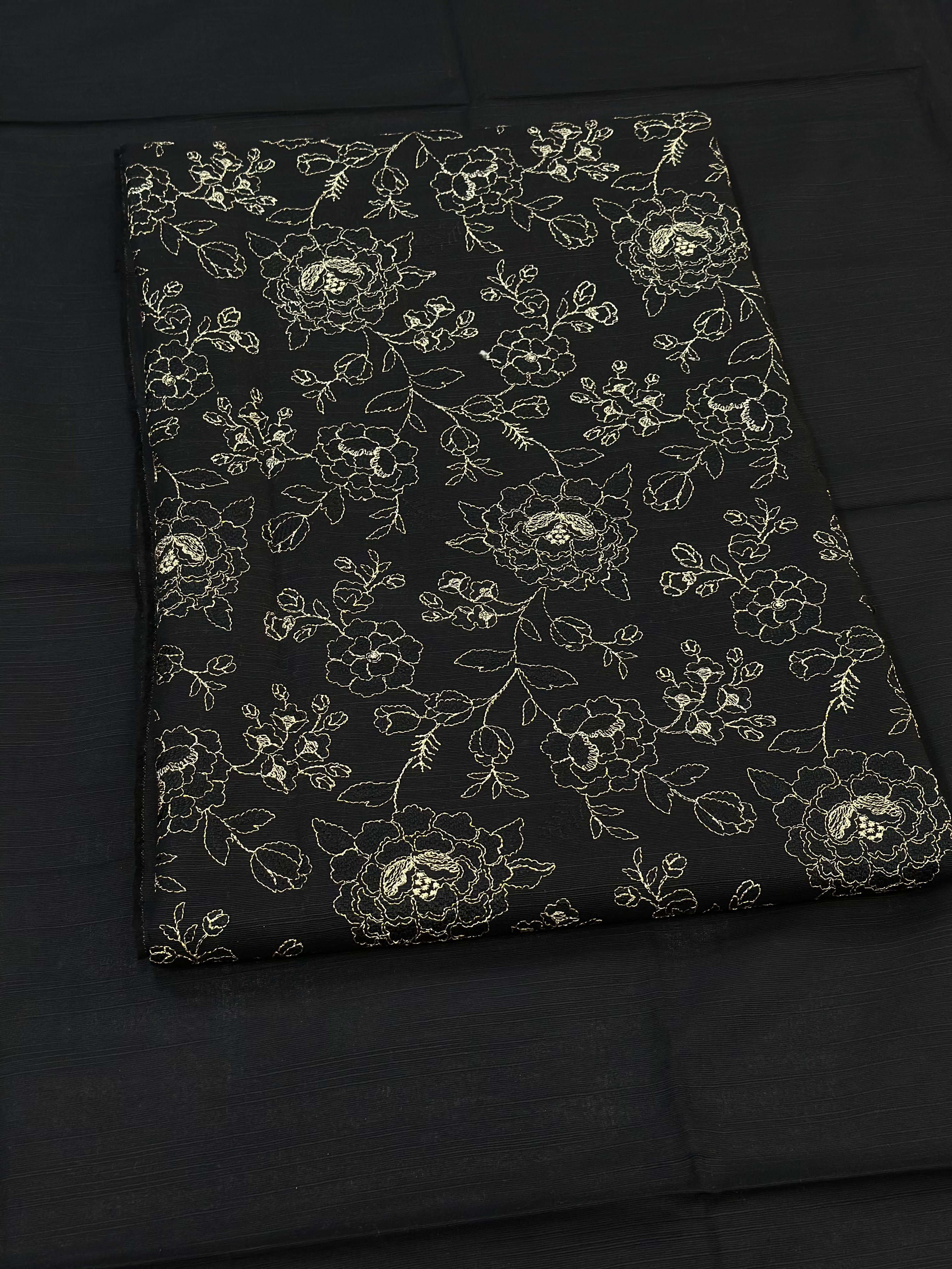 2pc Khaddar Embroidery