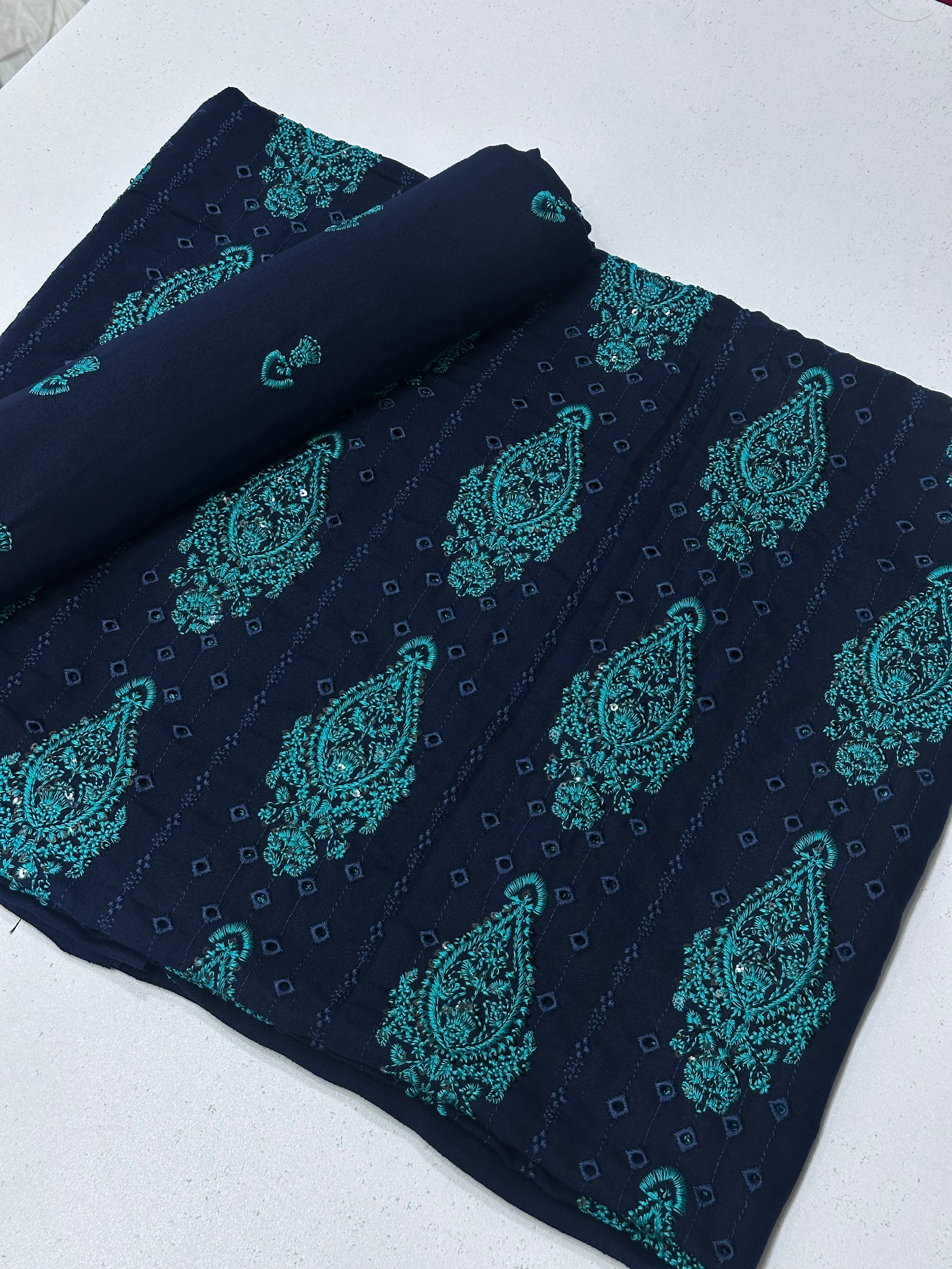2pc Karandi Embroidery