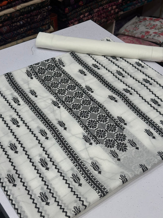2pc Lawn Embroidery