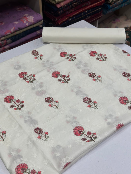 2pc Lawn Embroidery
