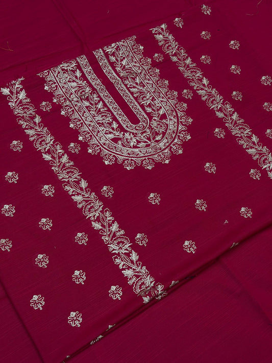 2pc Khaddar Embroidery