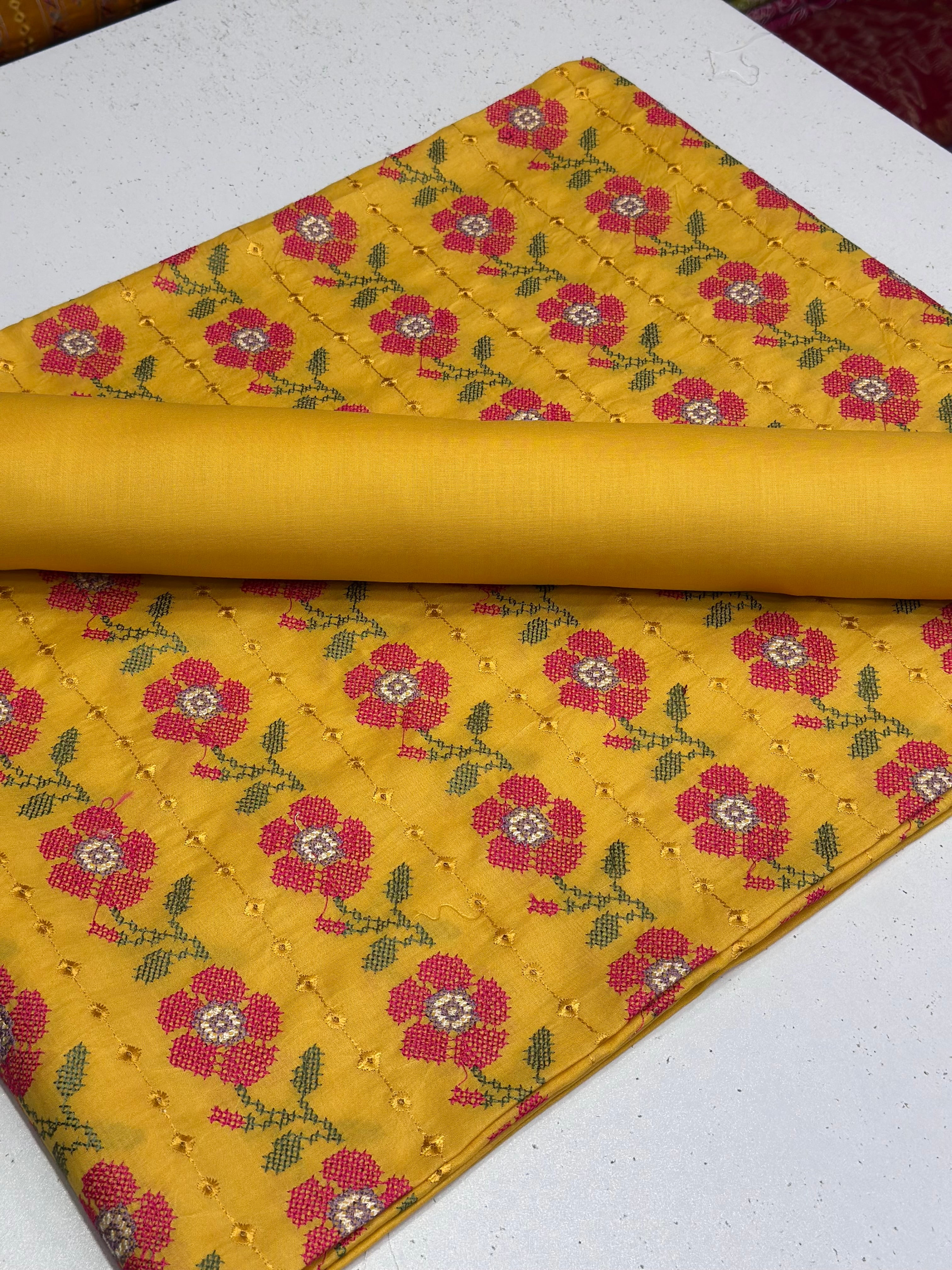 2pc Lawn Embroidery