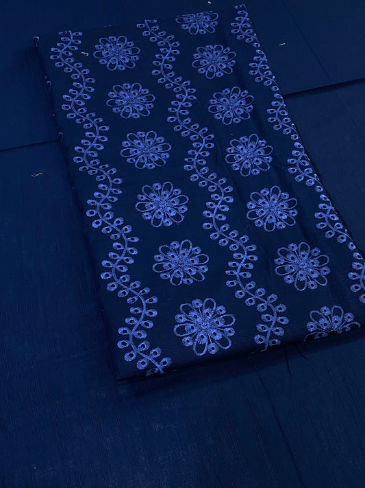 2pc Khaddar Embroidery