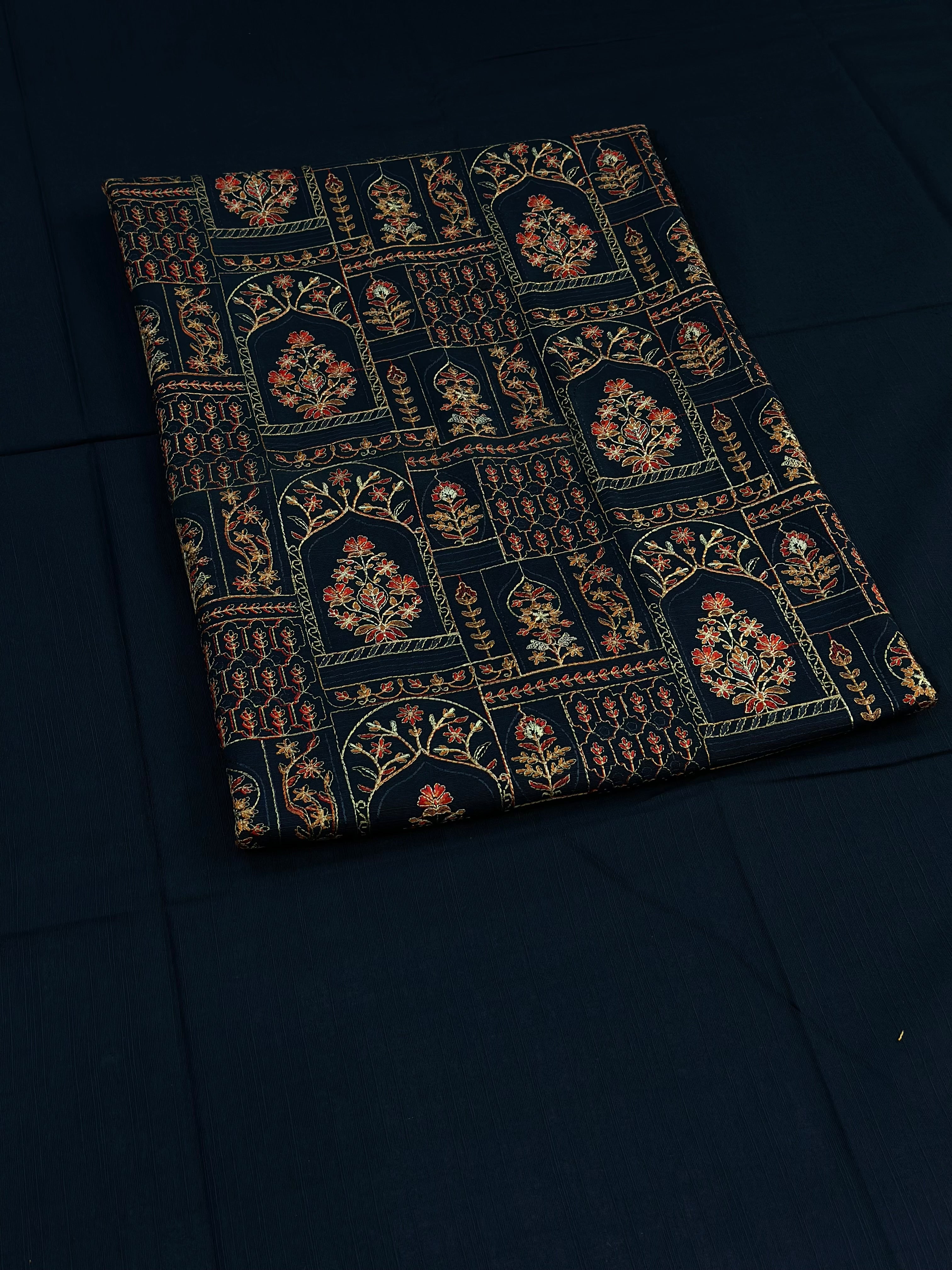 2pc Khaddar Embroidery