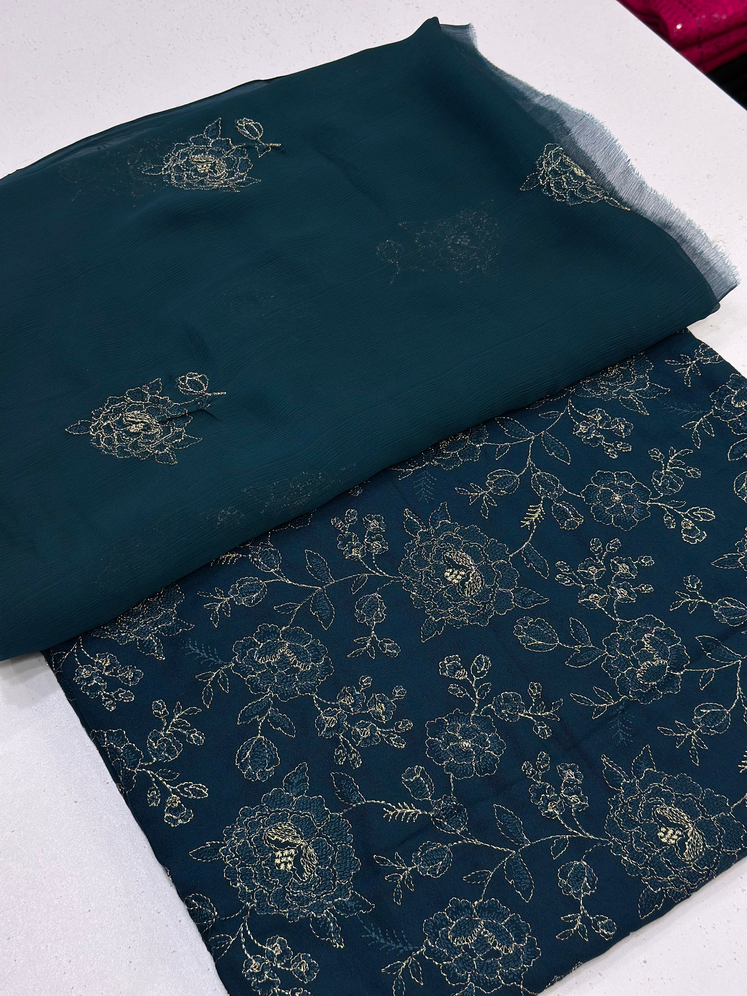 3pc karnadi Embroidery