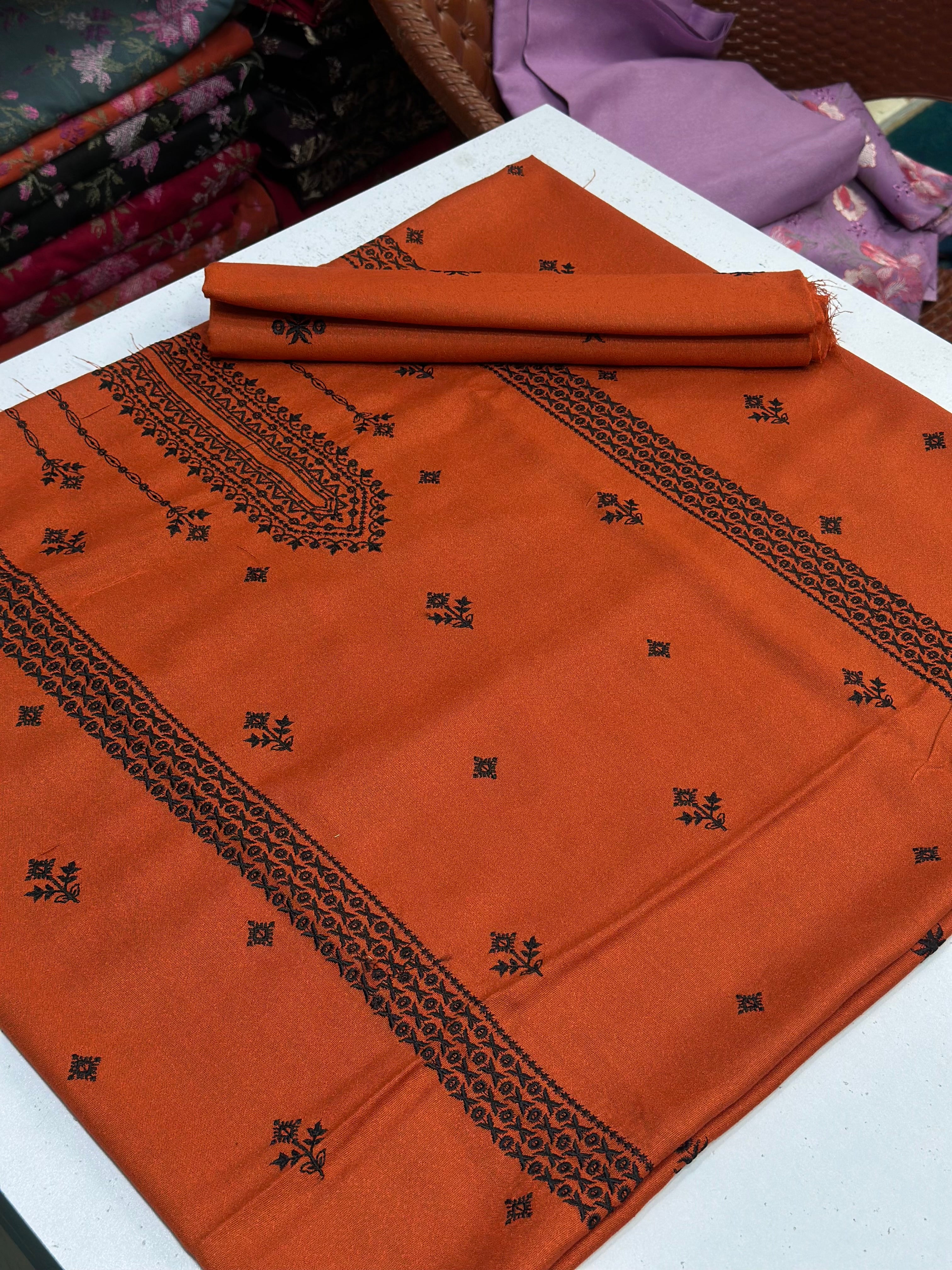 2pc Karandi Embroidery