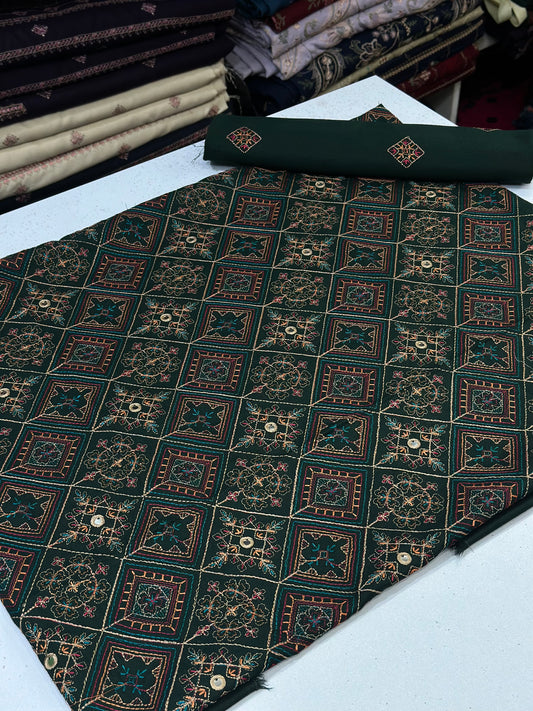 2pc Karandi Embroidery