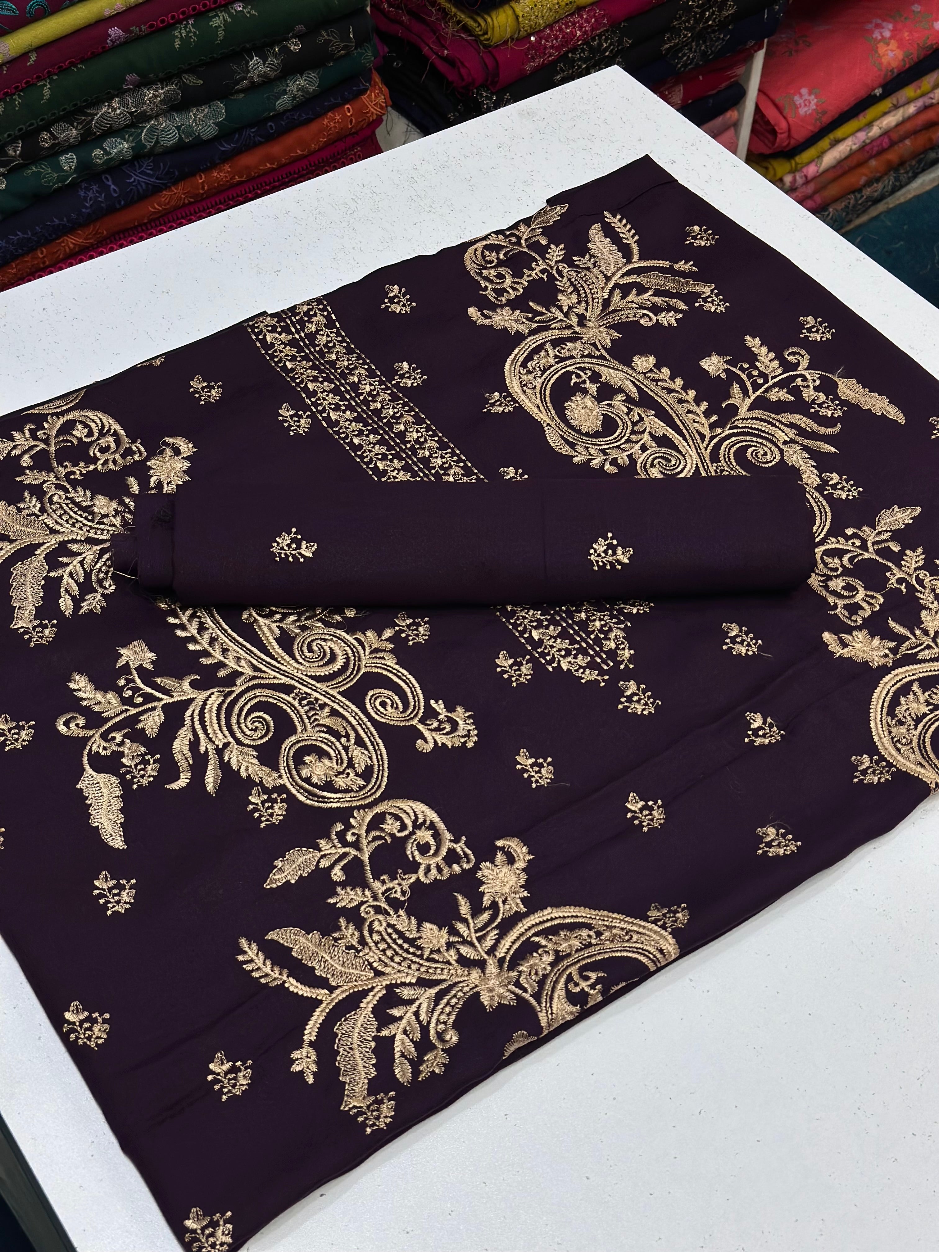 2pc Karandi Embroidery