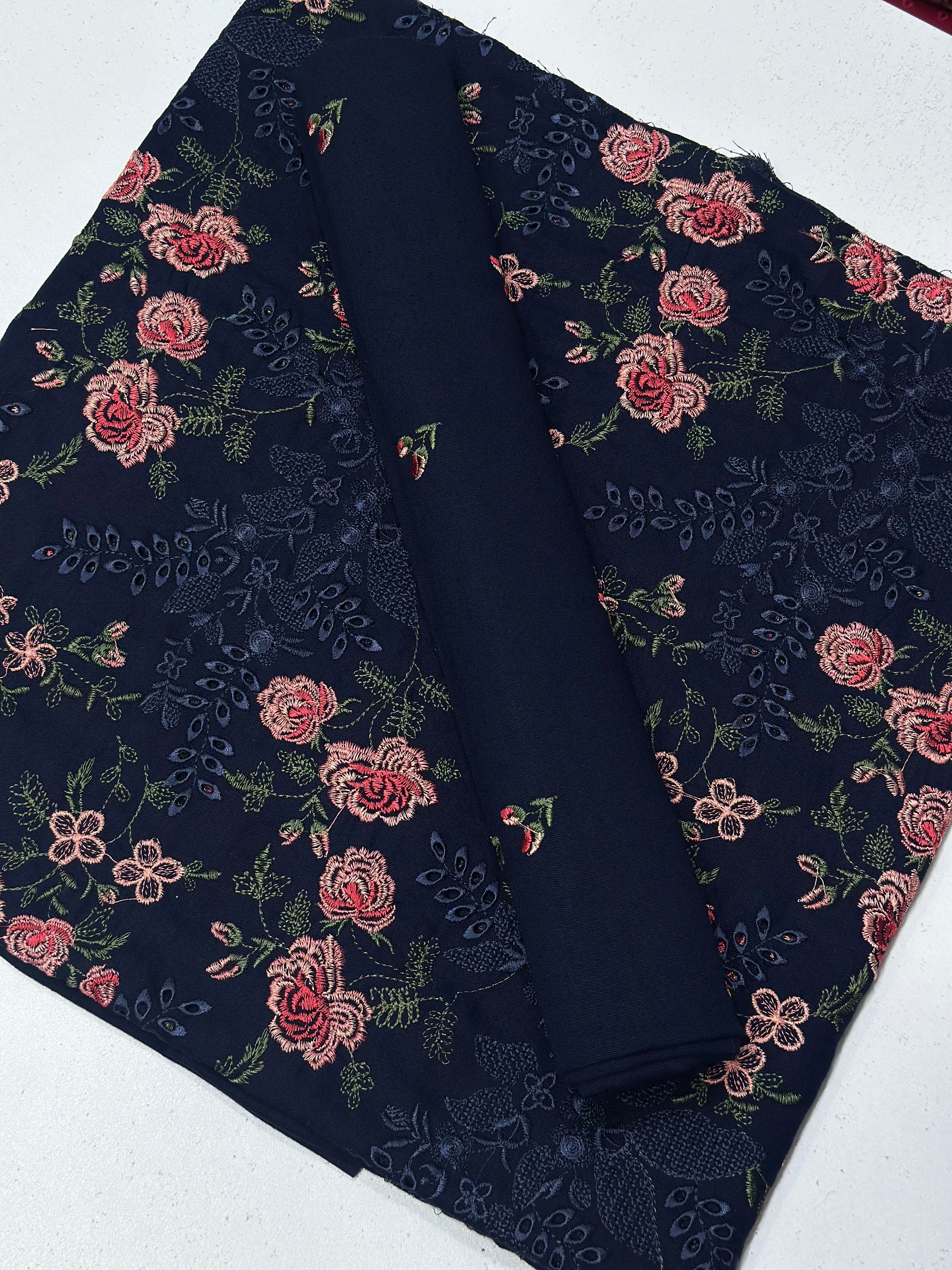 2pc Karandi Embroidery